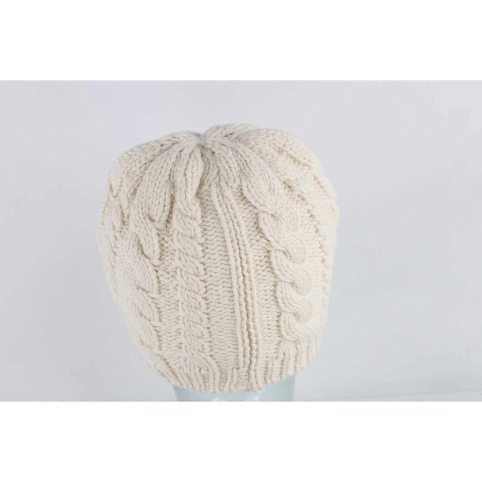 The North Face The North Face Spell OutWool Chunky Cable Knit Beanie Hat Size ONE SIZE - 5 Thumbnail