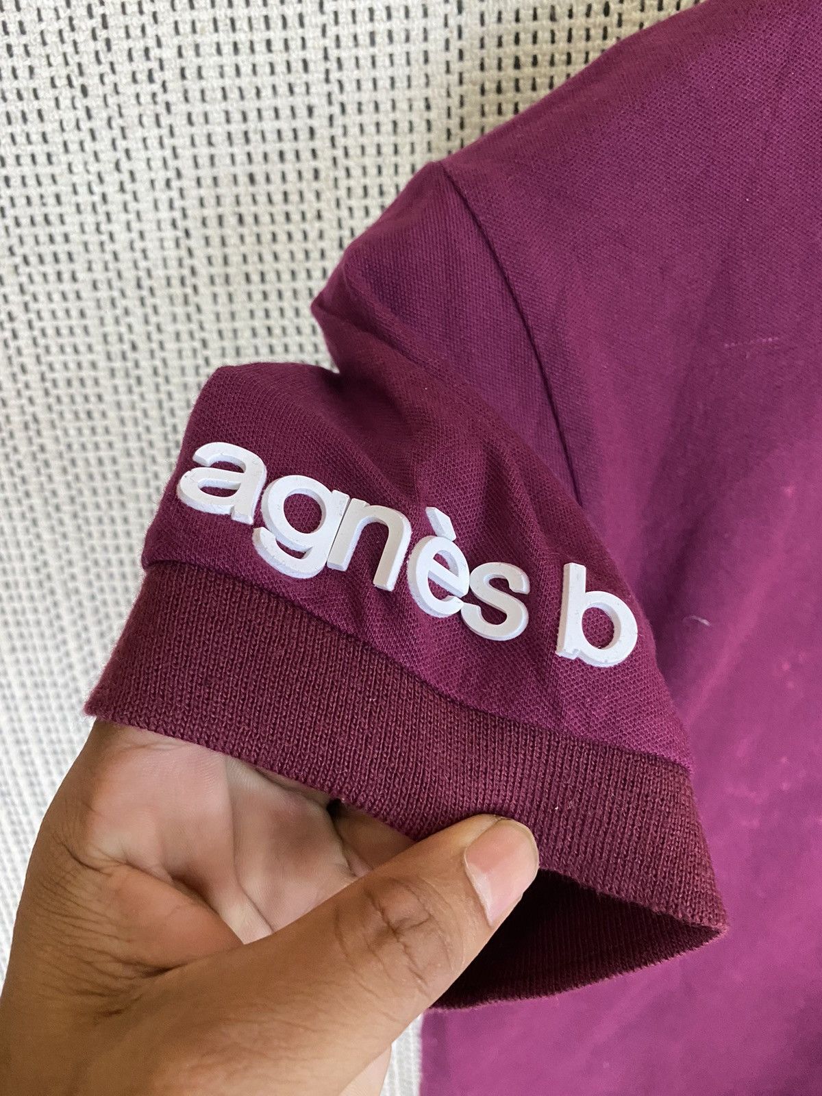 Designer × Vintage × agnes b. Agnes b paris polo shirt made in italy Size US M / EU 48-50 / 2 - 4 Thumbnail