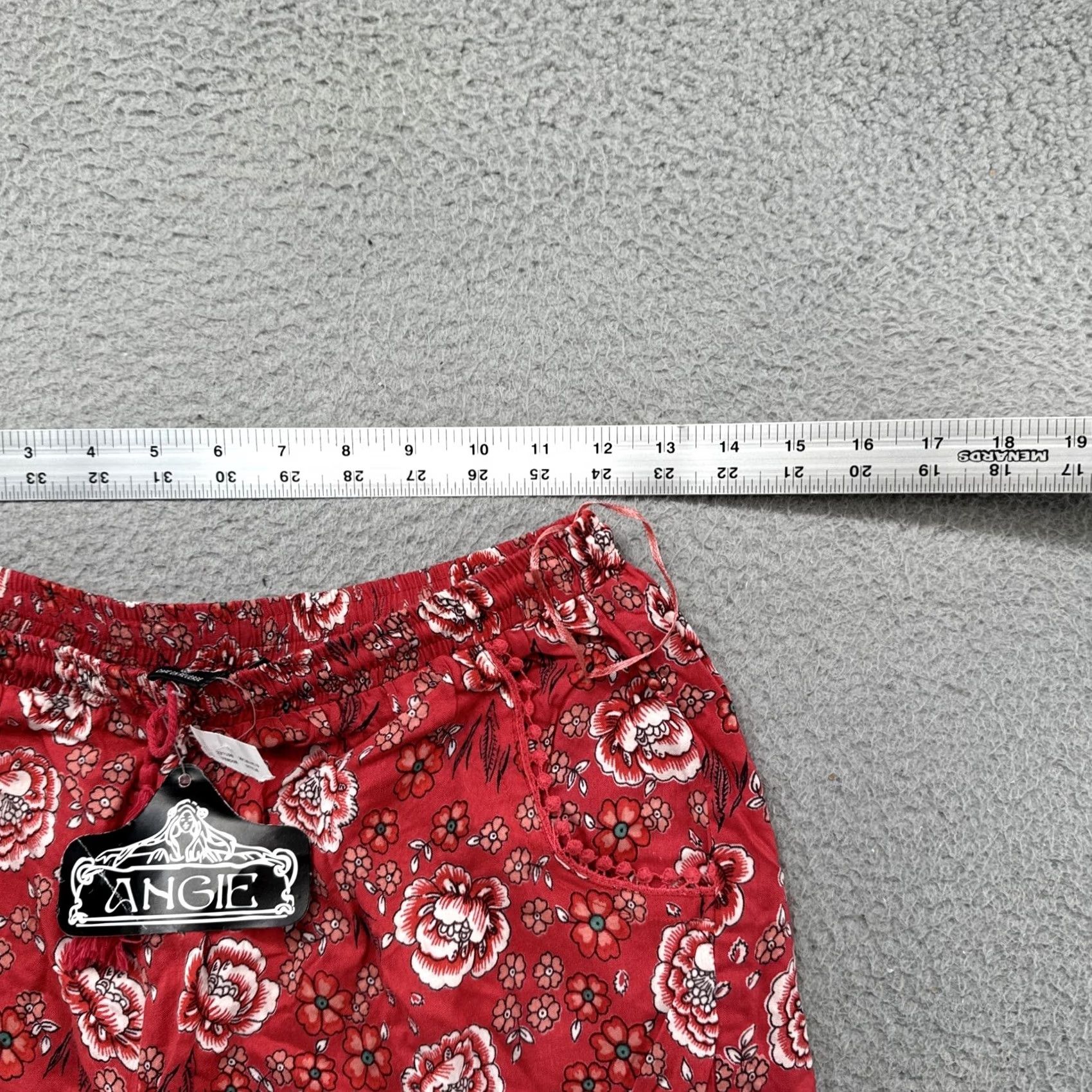 Vintage Angie Women’s Boho Floral Shorts in Size Medium NEW Size 32" / US 10 / IT 46 - 4 Thumbnail