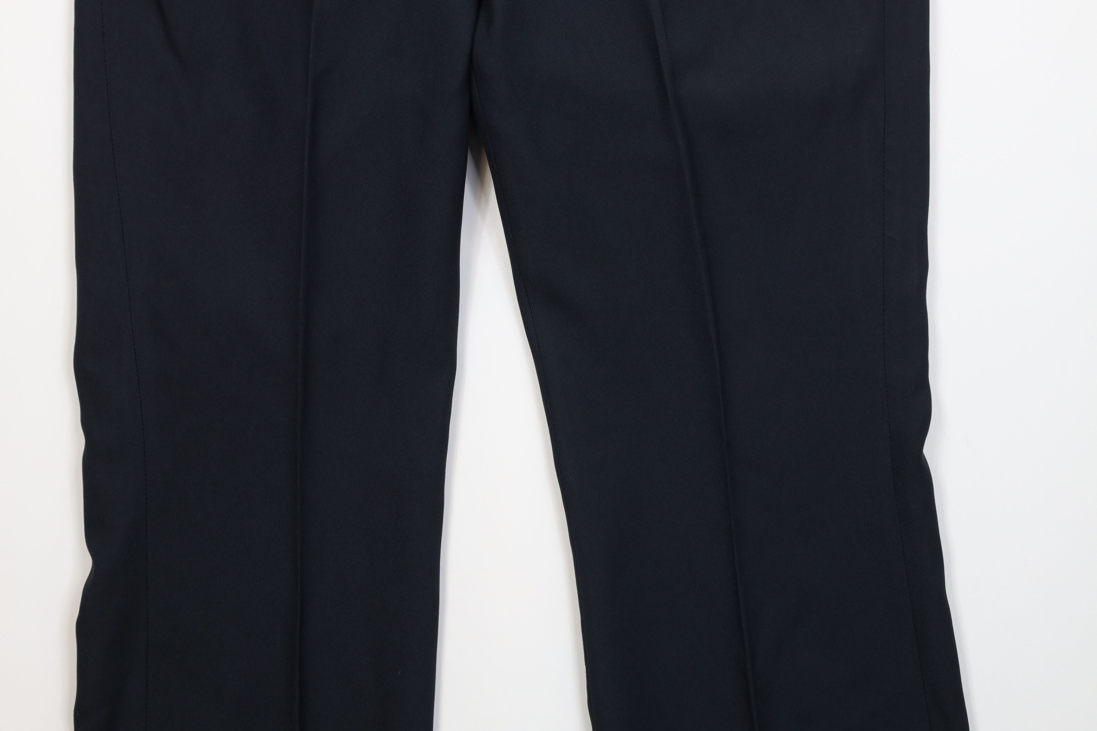 Vintage Vintage 70s Streetwear Flared Wide Leg Chino Pants Blue USA Size US 32 / EU 48 - 4 Thumbnail