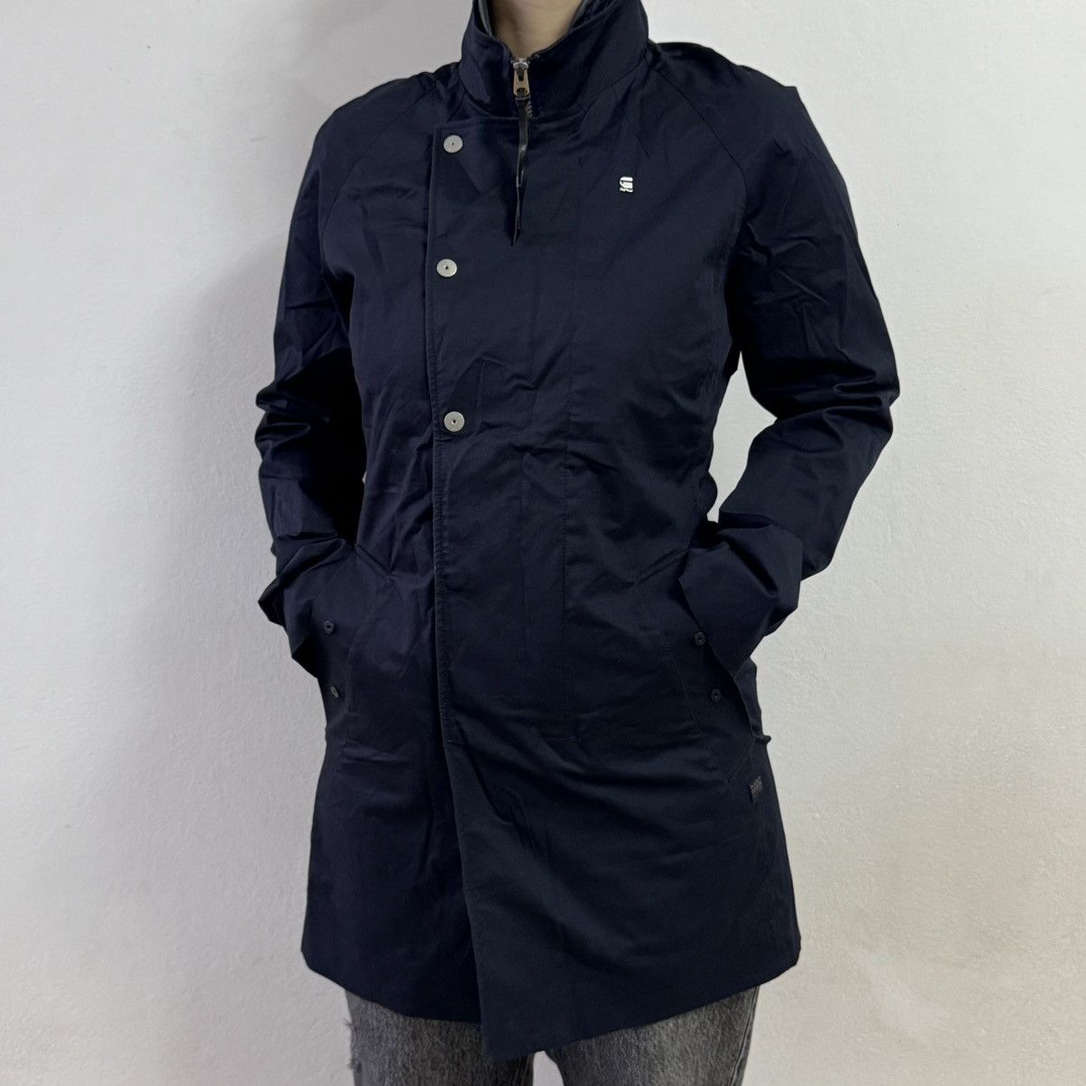 G-Star Gstar womens raw trench coat light jacket Size S / US 4 / IT 40 - 3 Thumbnail