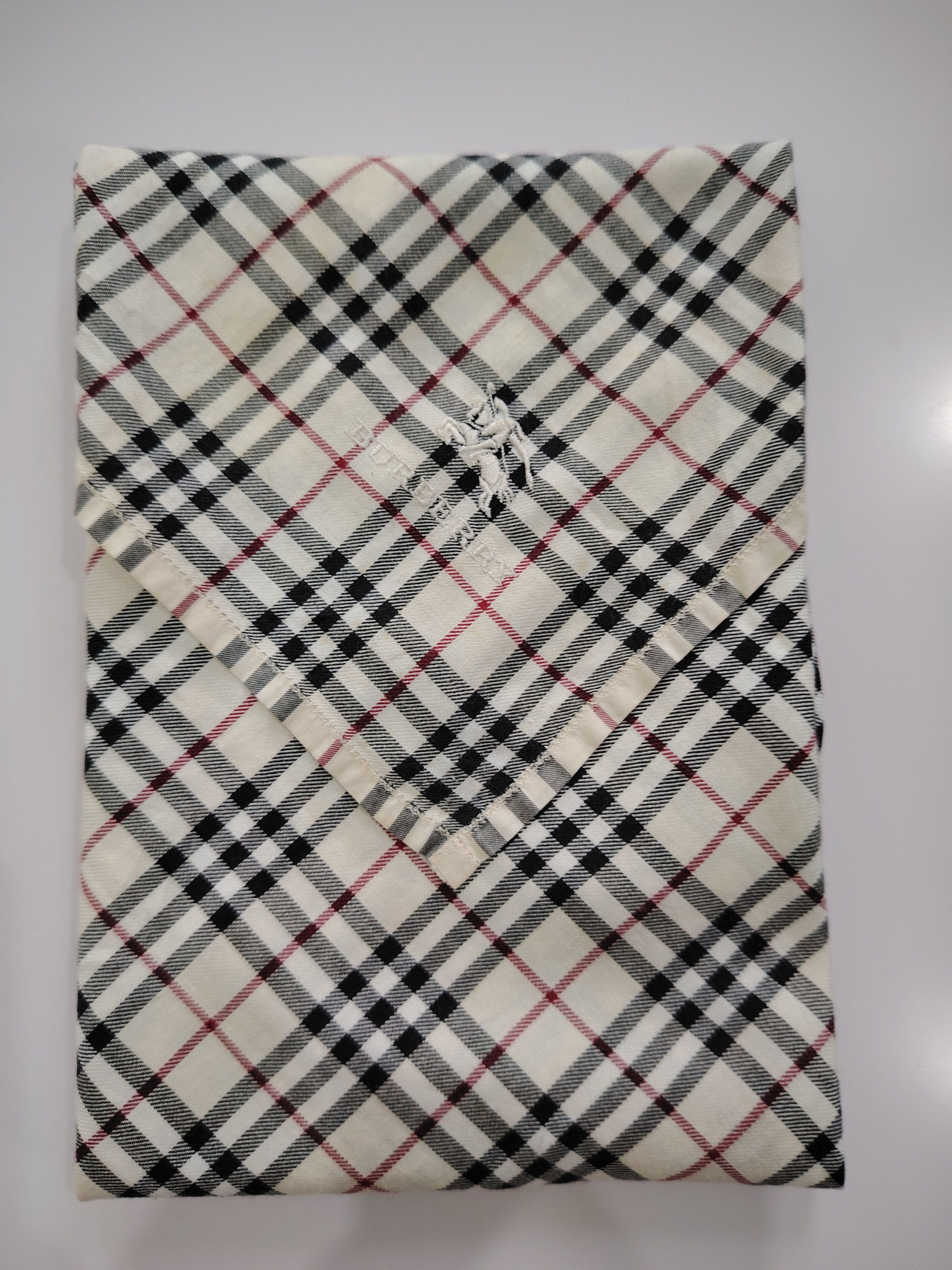 Burberry × Vintage Combo Burberry Scarf Handkerchief Neckerchief Bandana Size ONE SIZE - 1 Thumbnail