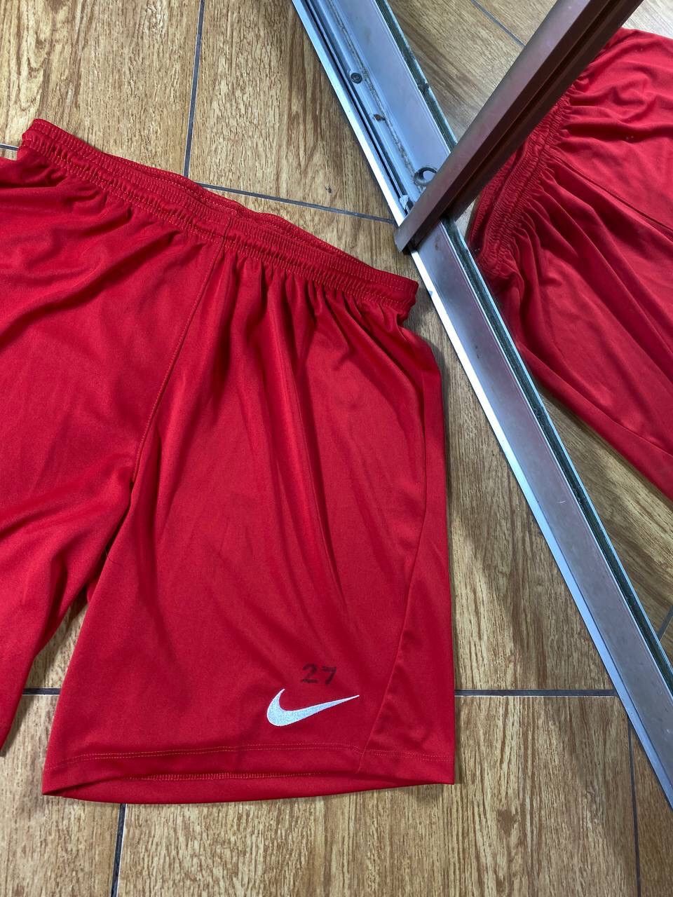 Nike × Vintage Vintage Nike shorts streetwear small swoosh logo y2k size L Size US 34 / EU 50 - 15 Thumbnail