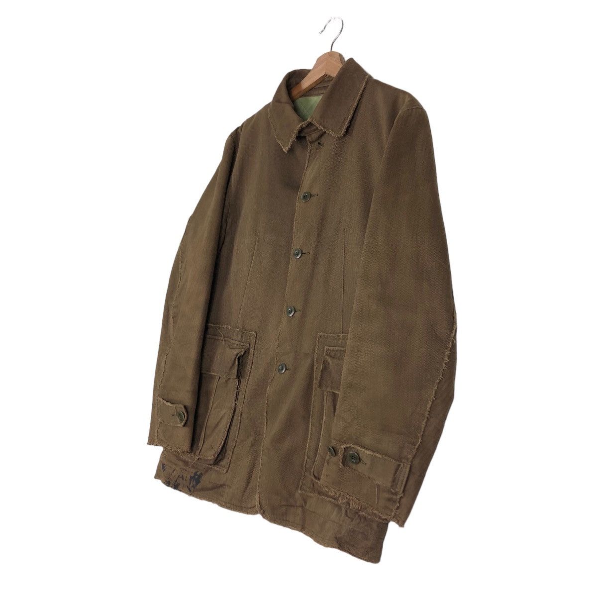 Hysteric Glamour 🔥Vintage Chore Biker Jacket Boycott Cargo Multi Pocket Size US S / EU 44-46 / 1 - 2 Thumbnail