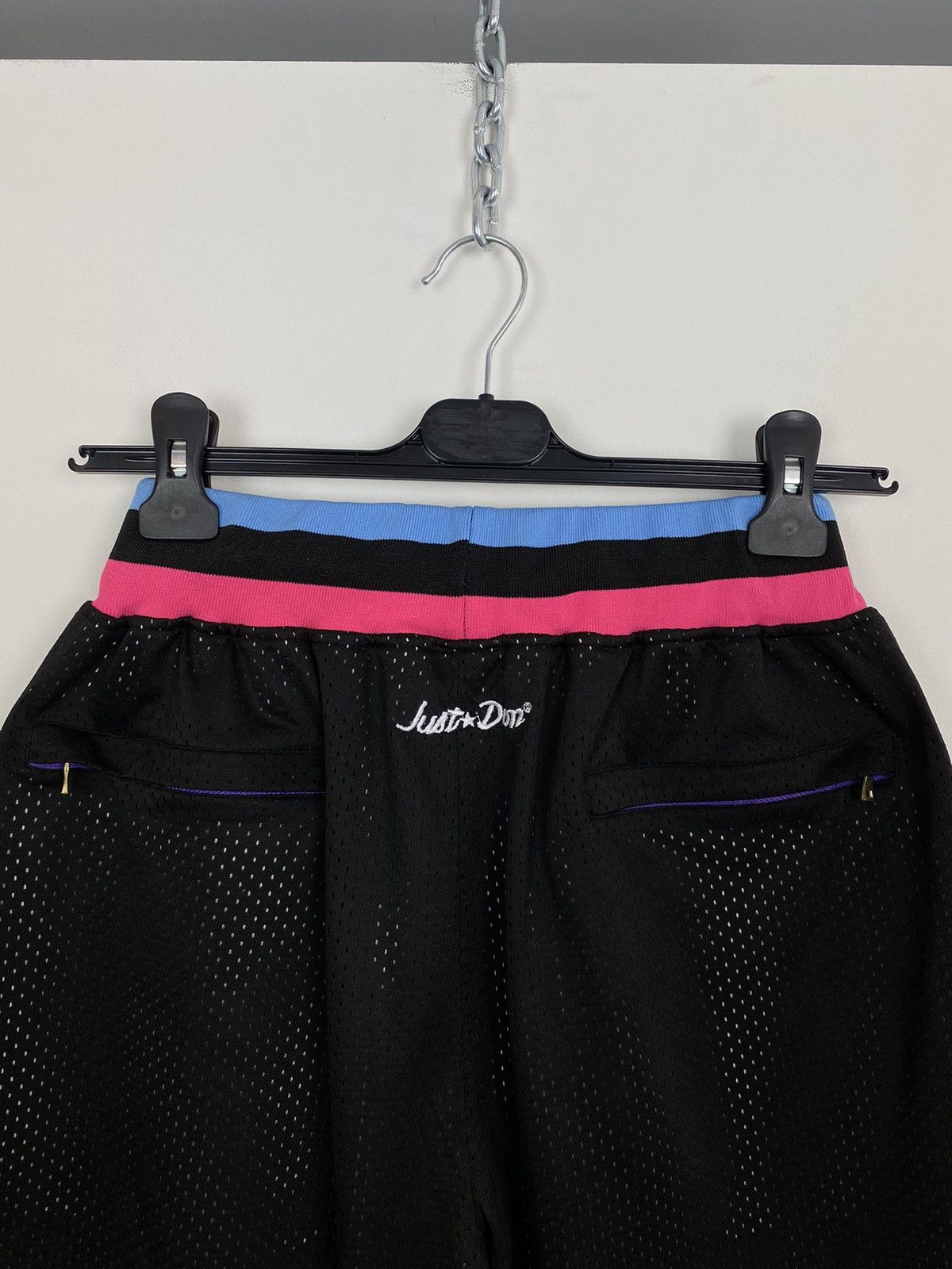 Just Don Just Don Miami Heat Shorts Vice Nights Size Medium Top Black Size US 34 / EU 50 - 8 Thumbnail