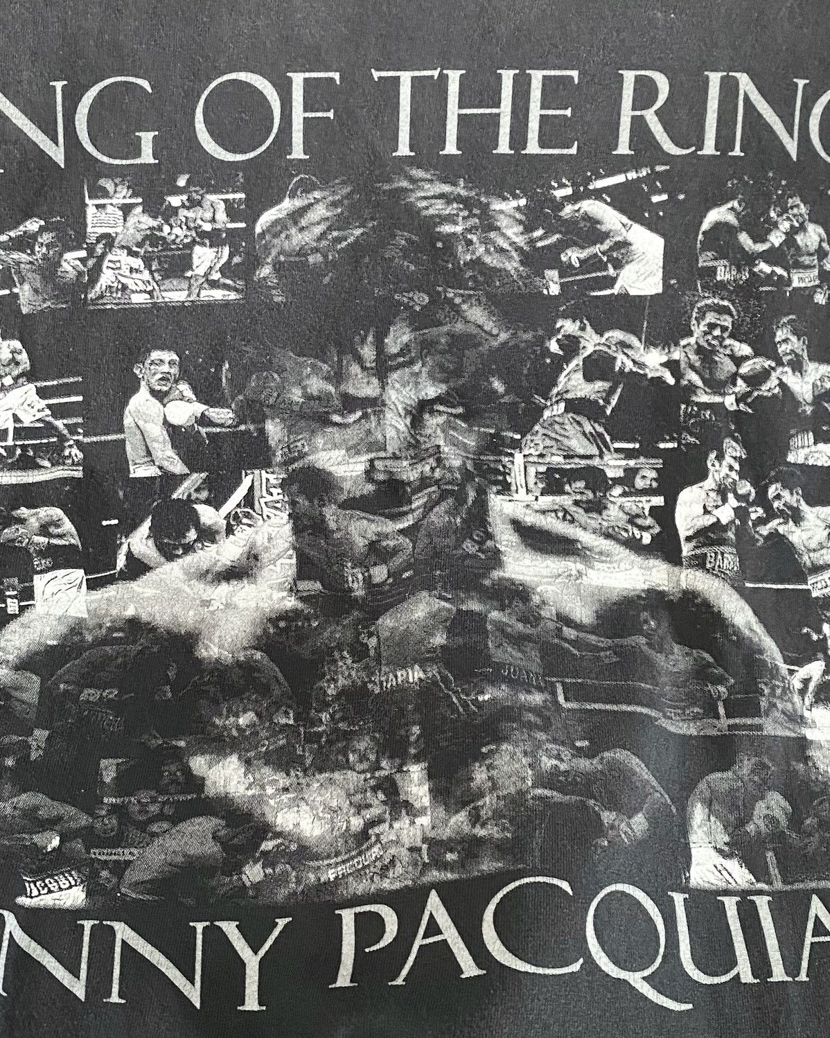 AAA T-Shirt Vintage Boxing Manny Pacquiao King of The Ring Size US XL / EU 56 / 4 - 5 Thumbnail