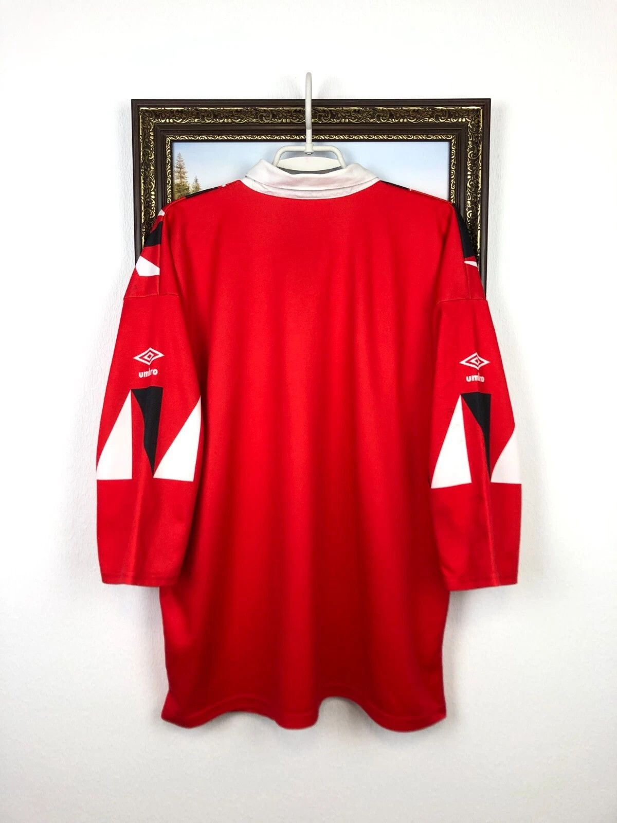 Umbro Vintage 1991 Neath RFC Rugby Union Shirt Jersey Tee Trikot Size US XL / EU 56 / 4 - 8 Thumbnail