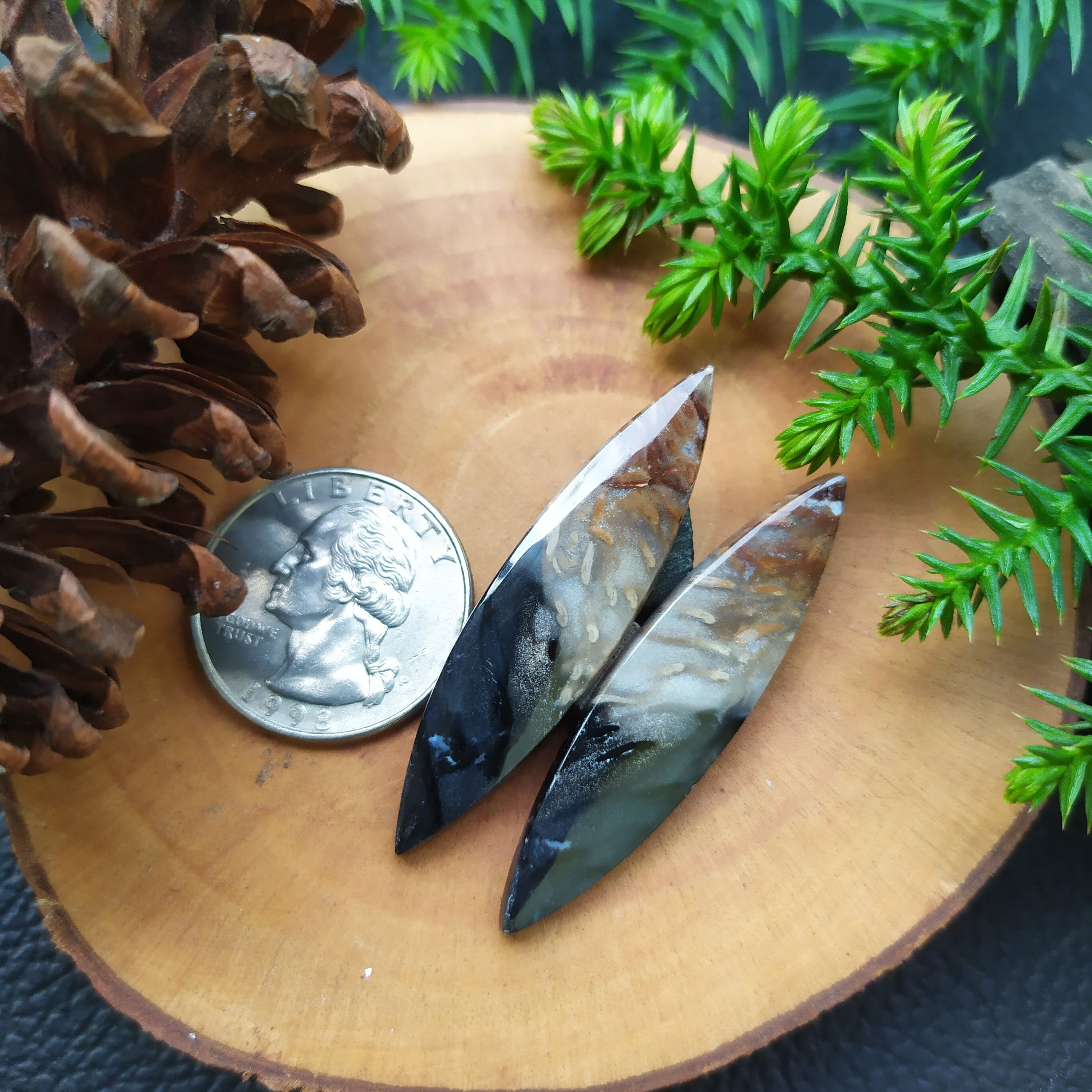 Jewelry × Vintage JEWELRY 💥 STONES 💥 ROCKS 💥 EARRINGS | 9 pieces Size ONE SIZE - 4 Thumbnail