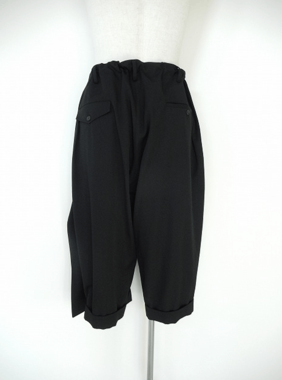 Yohji Yamamoto Yohji Yamamoto Pour Homme - W/Gabardine Mackin Pants Size US 30 / EU 46 - 13 Thumbnail