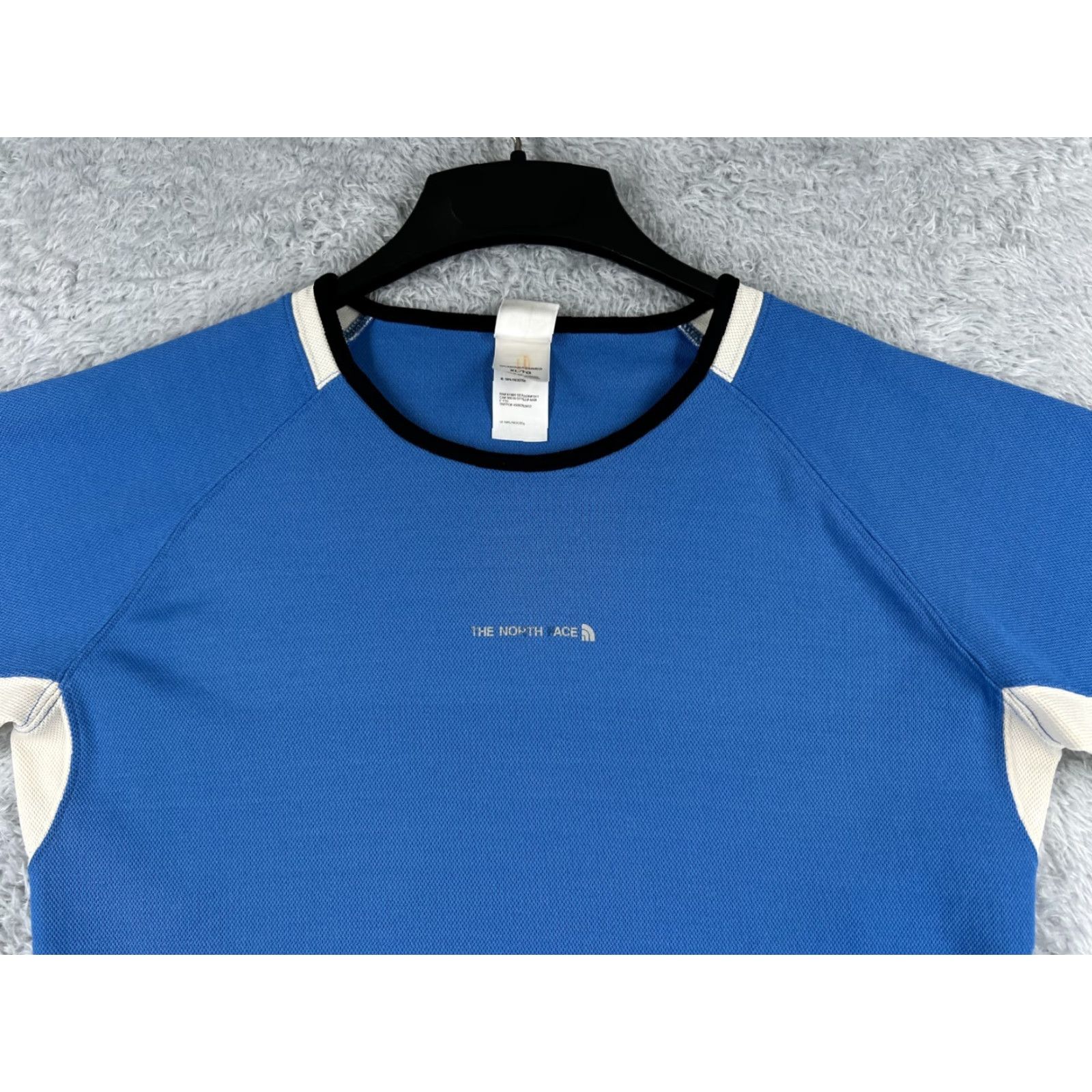 The North Face The North Face Shirt Womens XL Blue White Long Sleeve Vaporwick Poly Size XL / US 12-14 / IT 48-50 - 4 Thumbnail