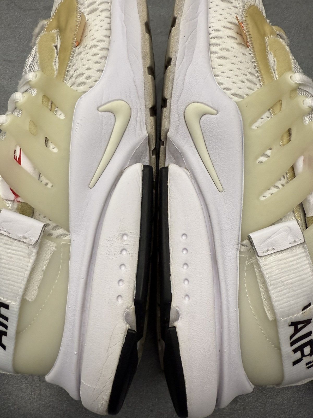 Nike × Off-White 2018 Nike Air Presto Off-White AA3830-100 Size 13 Size US 13 / EU 46 - 4 Thumbnail