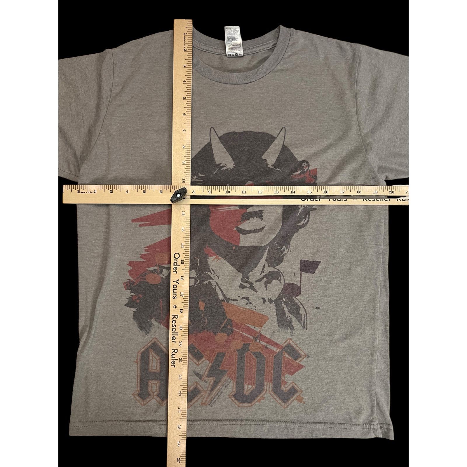 Other AC/DC Horns Graphic T-Shirt Highway to Hell Gray Band Tee Size US M / EU 48-50 / 2 - 12 Thumbnail