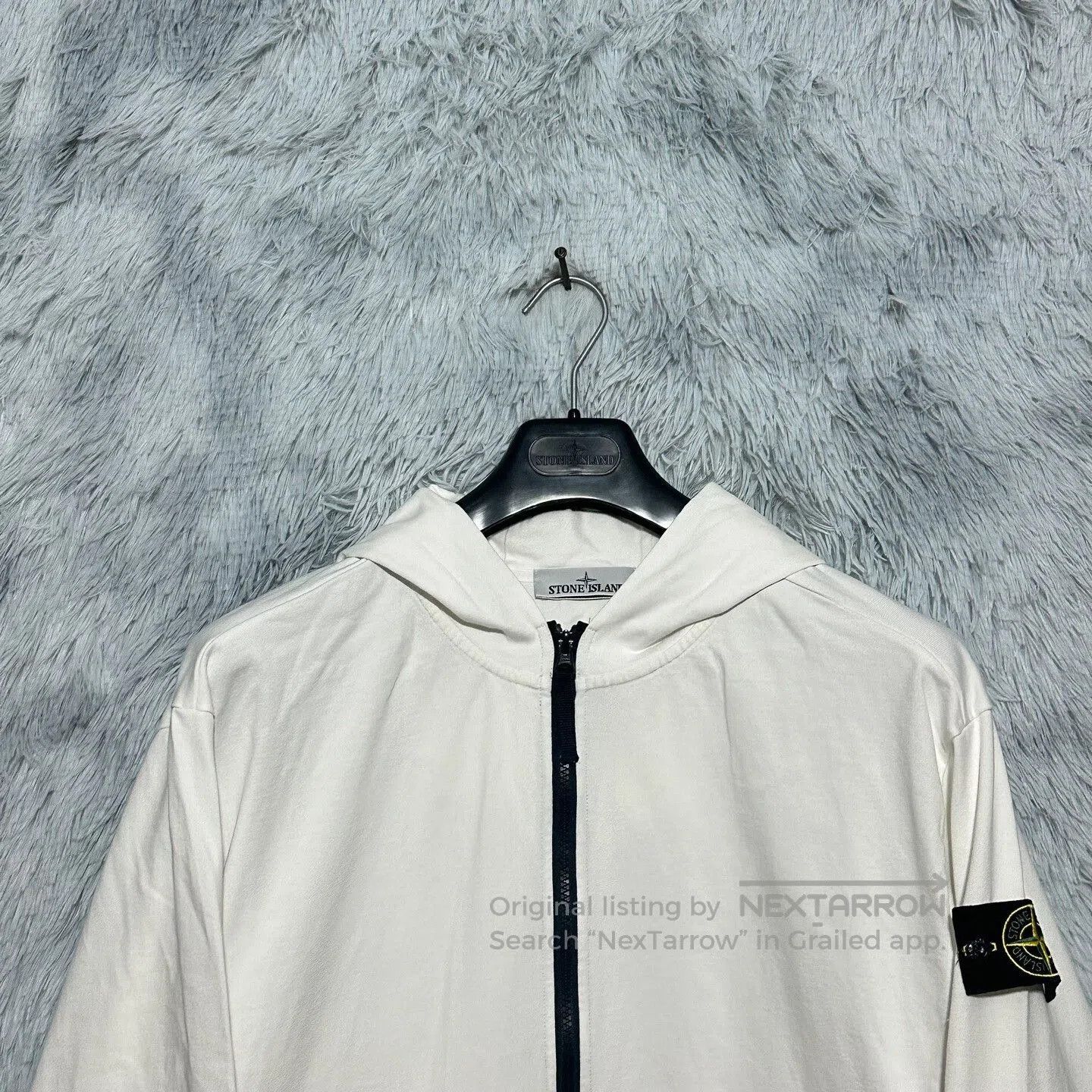 Stone Island stone island white zip hoodie XL. Size US XL / EU 56 / 4 - 3 Thumbnail