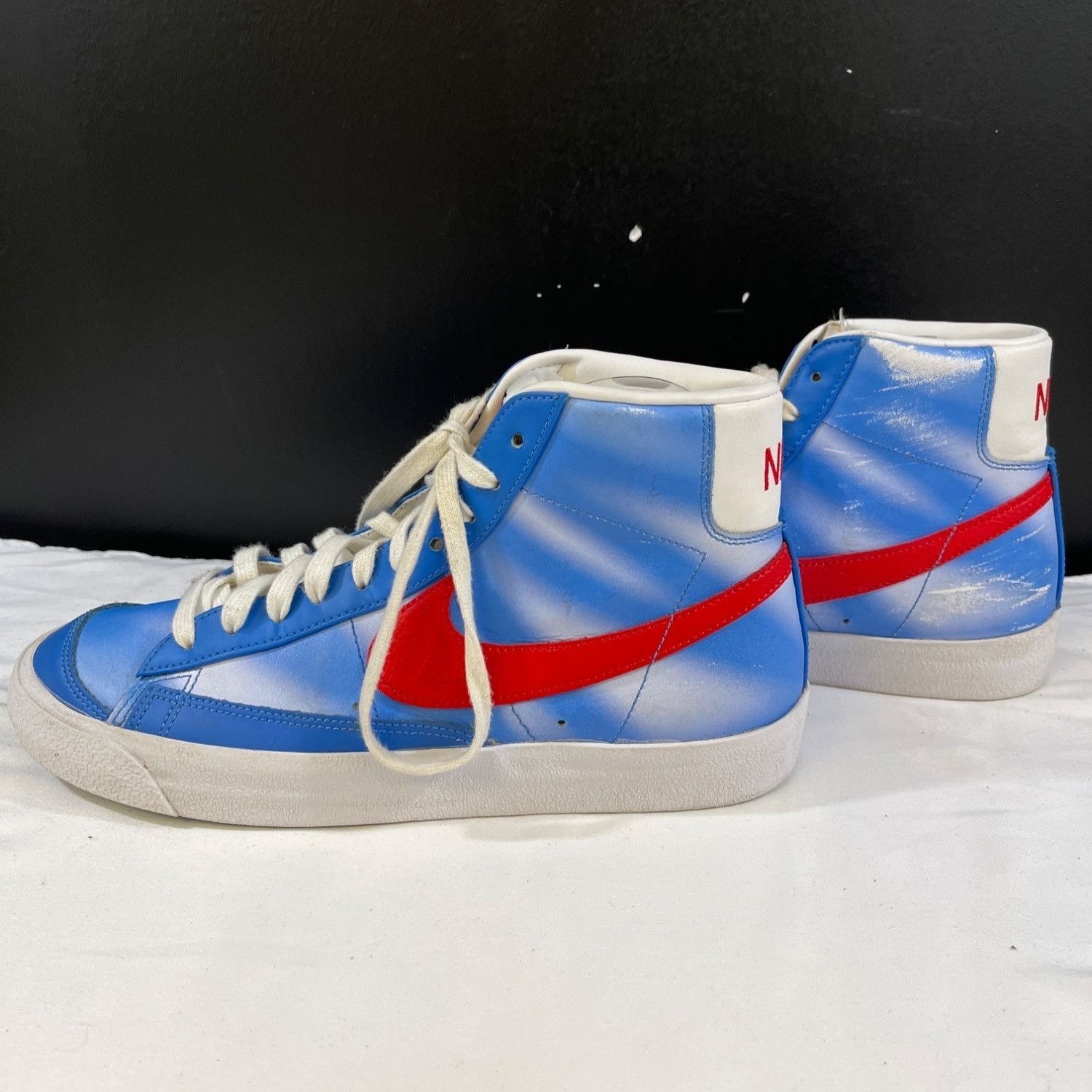 Nike Nike Blazer Mid '77 Vintage Mens Blue Casual Sneakers Size 9 Size US 9 / EU 42 - 5 Thumbnail