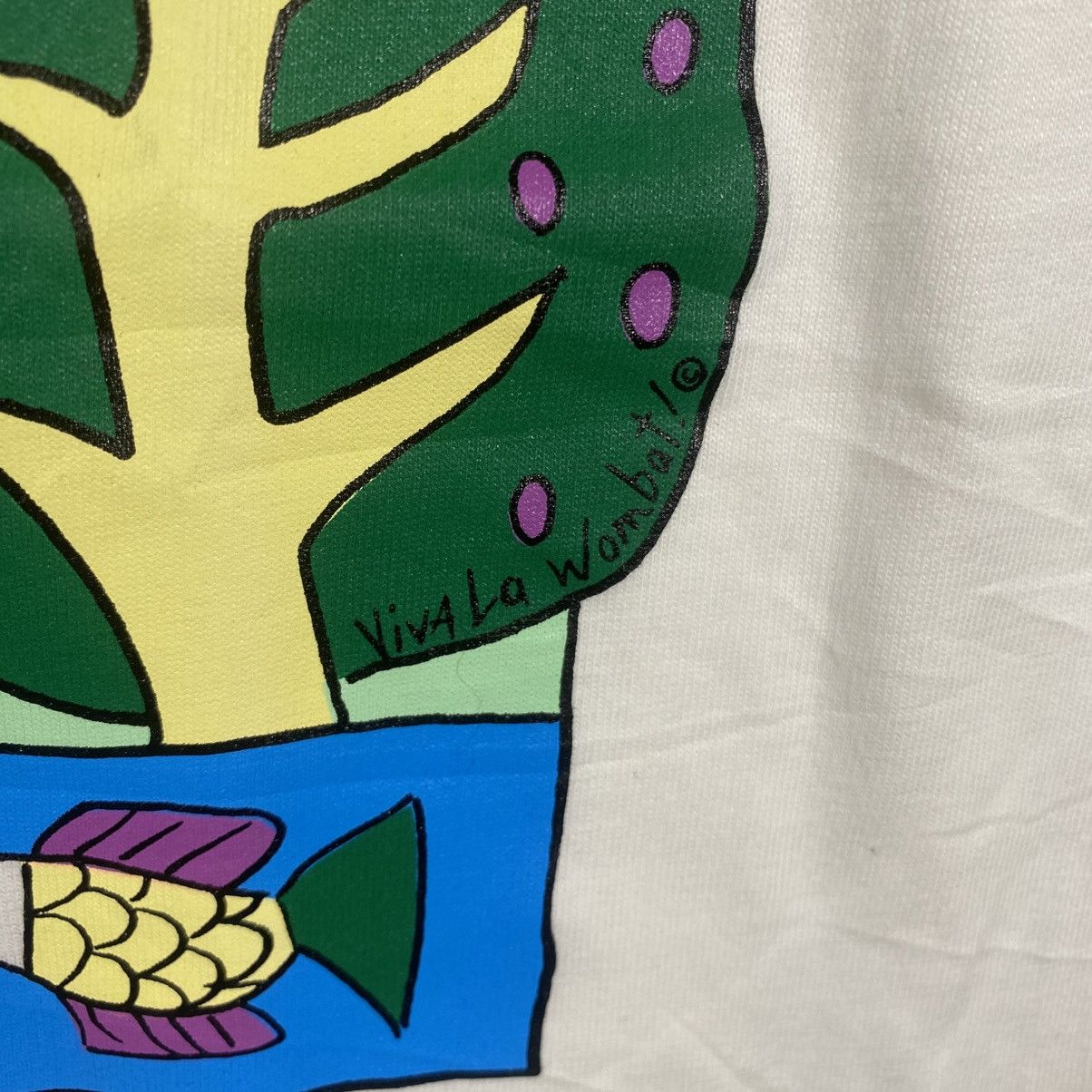 Vintage Bnwt Vintage 90's VIVA LA WOMBAT Australia Great Tee Shirt Size US L / EU 52-54 / 3 - 3 Thumbnail