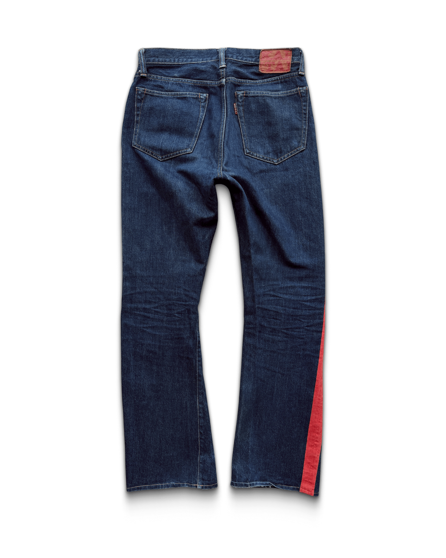 Kapital x Levi's Red Striped Denim Jeans Size US 30 / EU 46 - 3 Thumbnail
