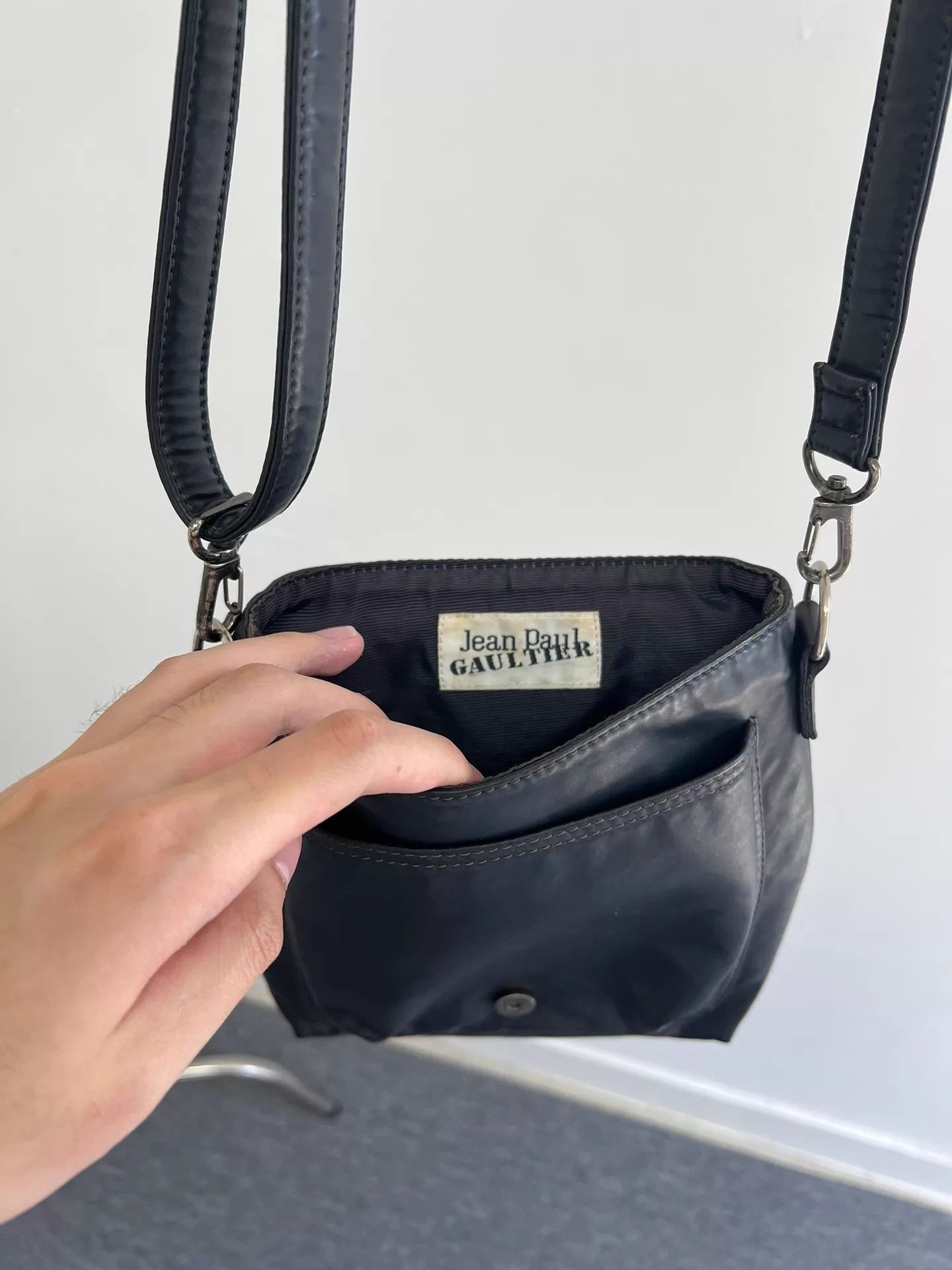 Jean Paul Gaultier Jean Paul GAULTIER high-quality leather crossbody size free Size ONE SIZE - 4 Thumbnail