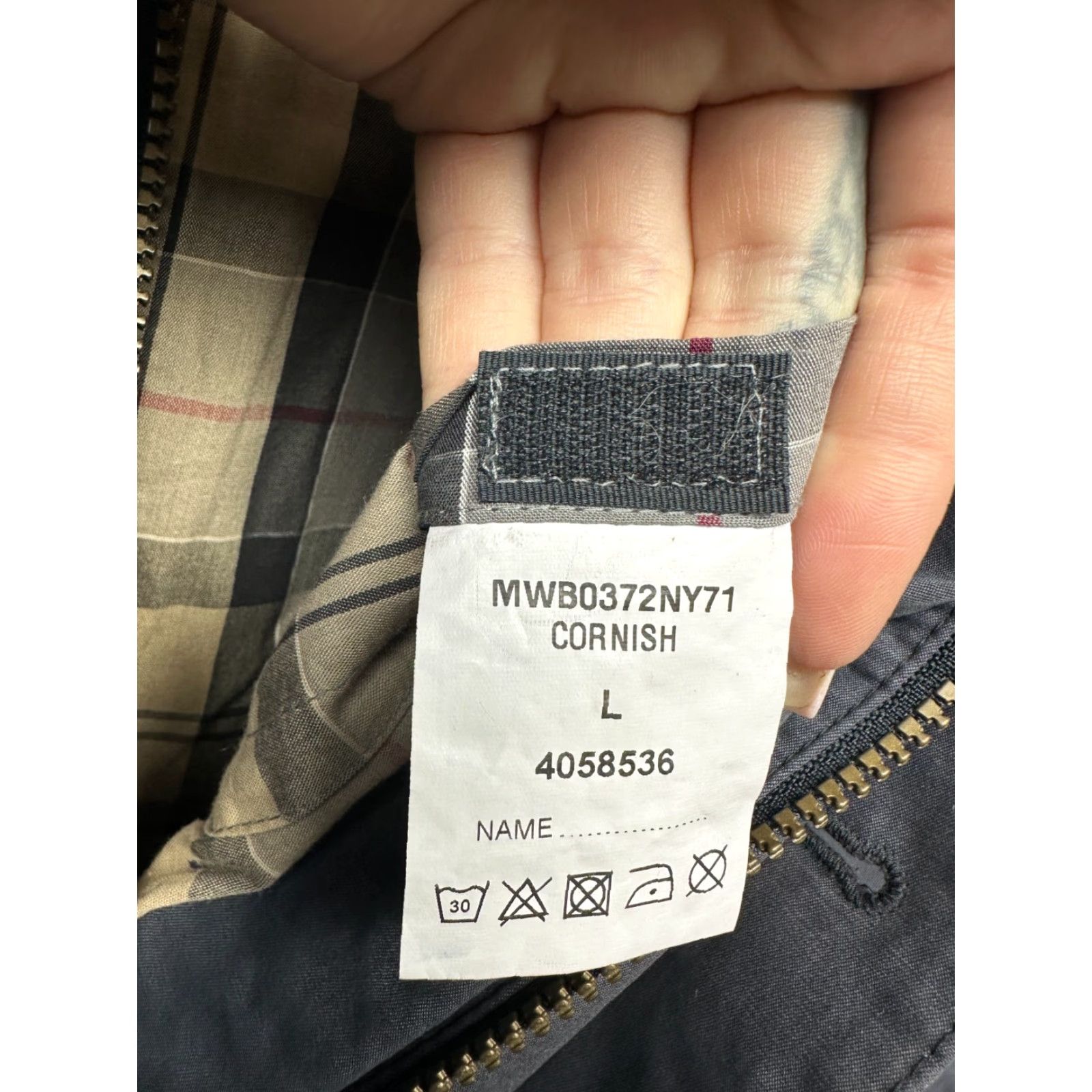 Barbour Barbour Jacket Cornish Mens L Waterproof Blue Barbour Cornish Jacket Mens L Waterproof Blue Size US L / EU 52-54 / 3 - 6 Thumbnail