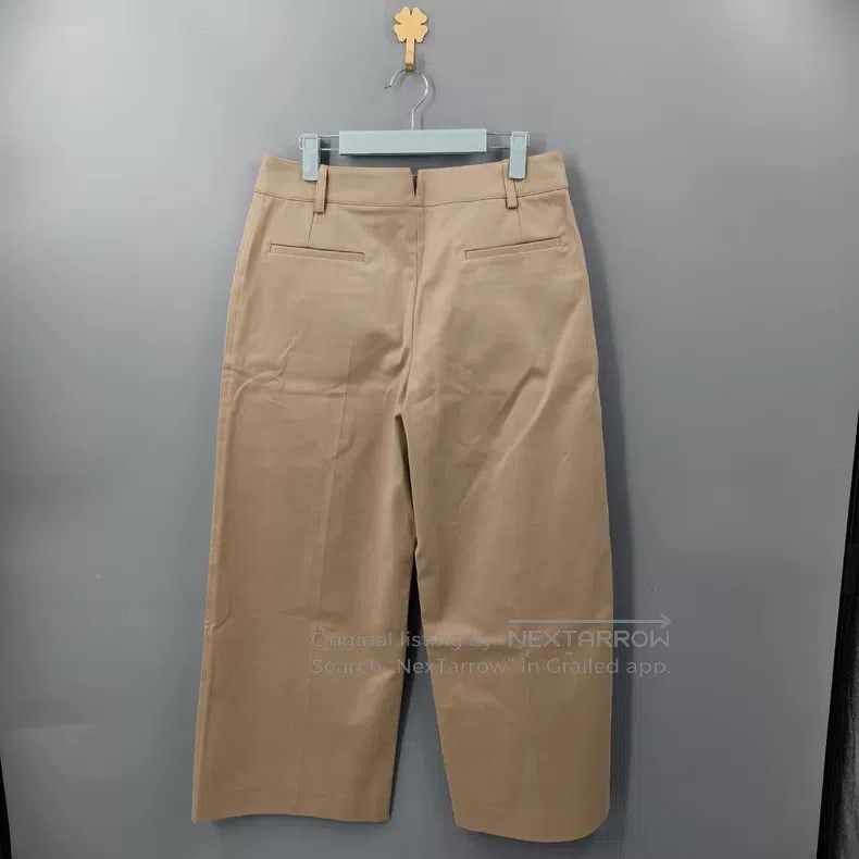 Hermes Hermes Khaki Wide Leg Pants Size 25" / US 0 / IT 36 - 2 Thumbnail