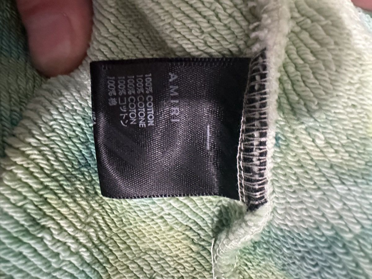 Amiri AMIRI GREEN TIE DYE BONES HOODIE Size US XL / EU 56 / 4 - 5 Thumbnail