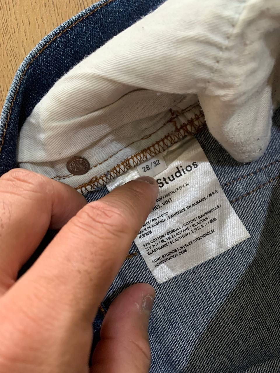 Acne Studios × Japanese Brand Acne Studios Jeans Size 29" - 5 Thumbnail
