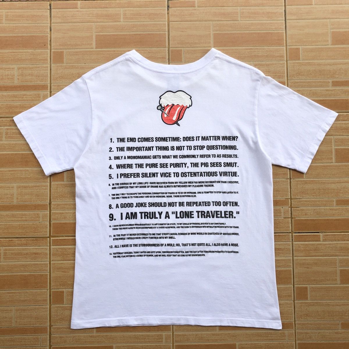Number (N)ine Number Nine X Rolling Stones Tshirts Size US M / EU 48-50 / 2 - 2 Thumbnail