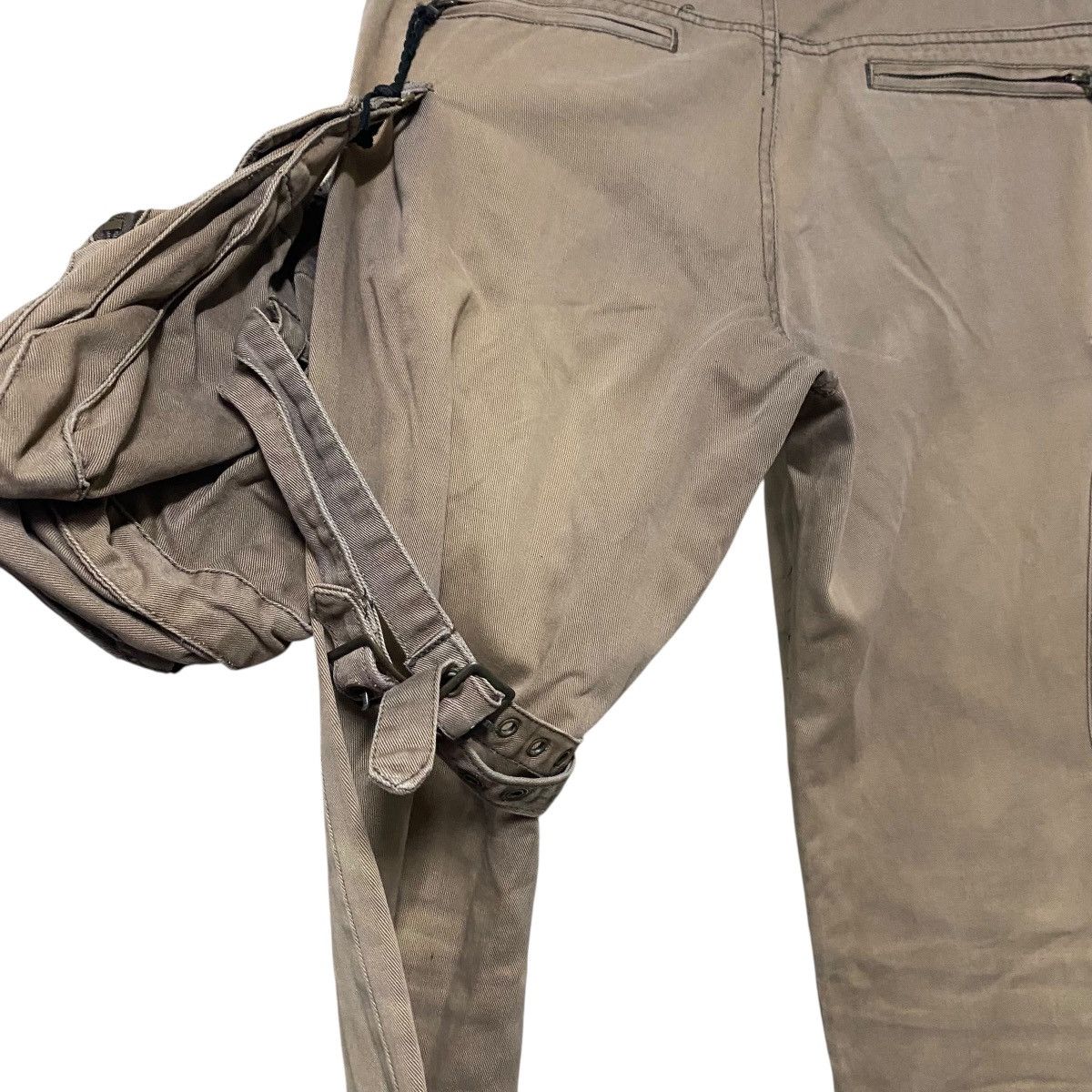 Japanese Brand IN THE ATTIC Sunfaded Holster Cargo Pants Flare Patches Size US 30 / EU 46 - 13 Thumbnail