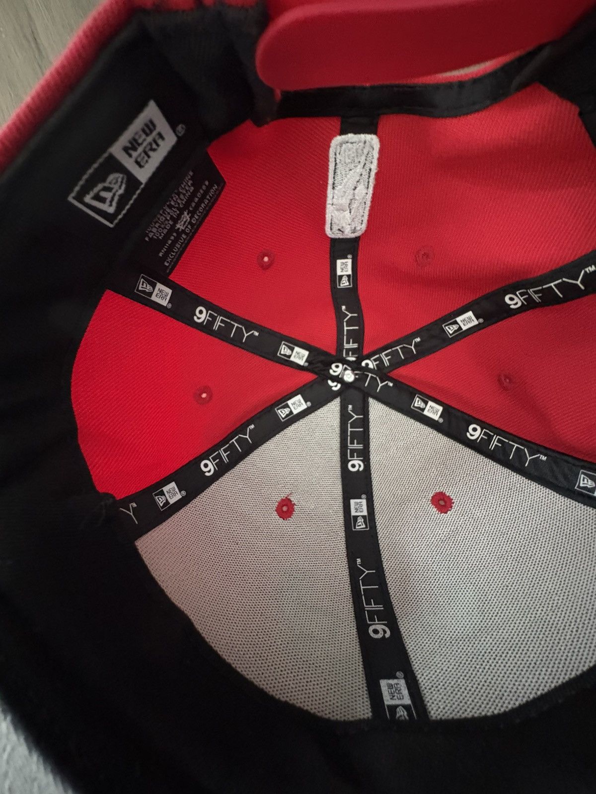 New Era New Era Chicago Bulls snapback hat Size ONE SIZE - 7 Thumbnail