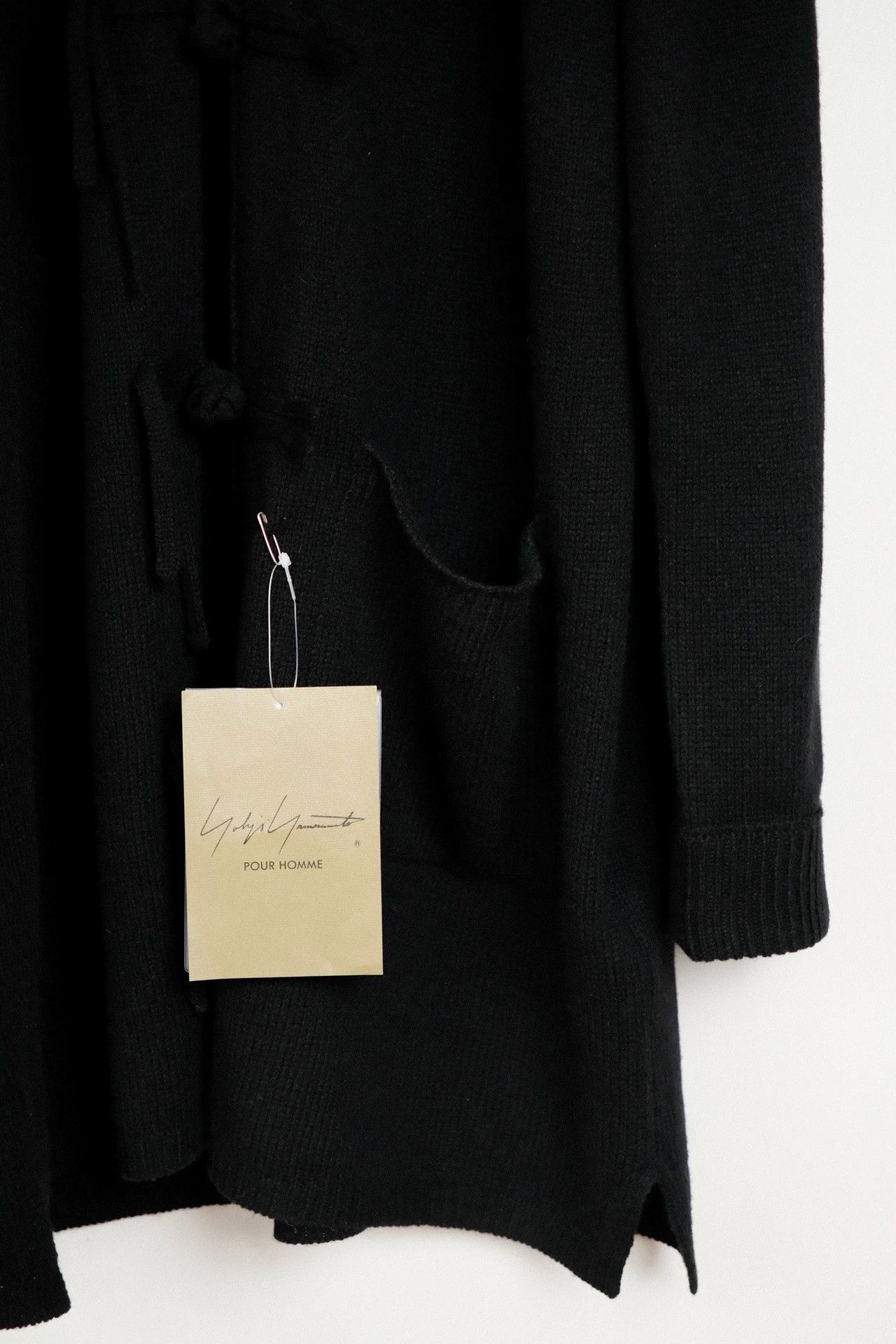 Yohji Yamamoto Yohji Yamamoto 23AW Vintage Chinese Knot Cardigan Men's Size US L / EU 52-54 / 3 - 4 Thumbnail