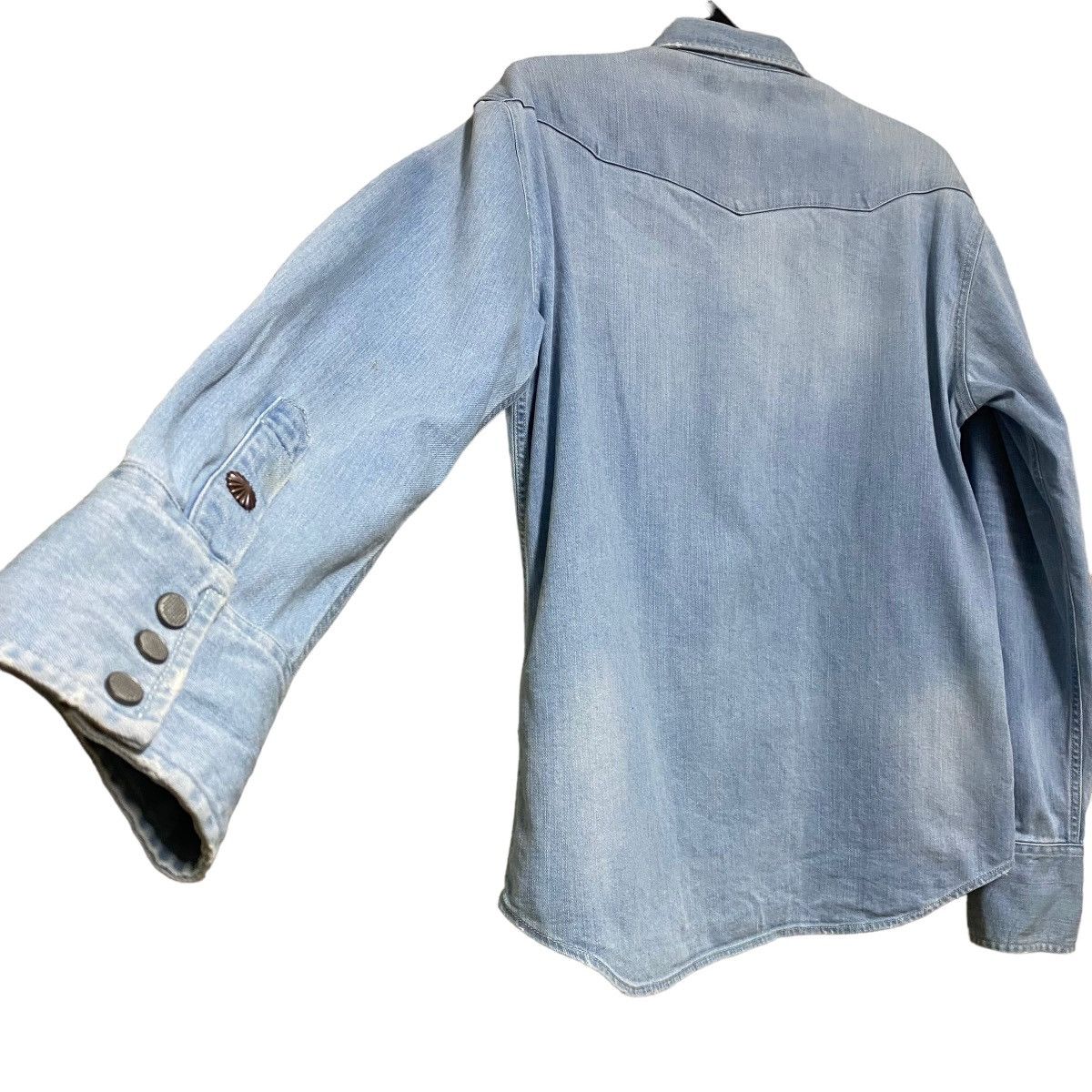 JACKROSE Jackrose Western Denim Shirt Snap Button Size US L / EU 52-54 / 3 - 9 Thumbnail