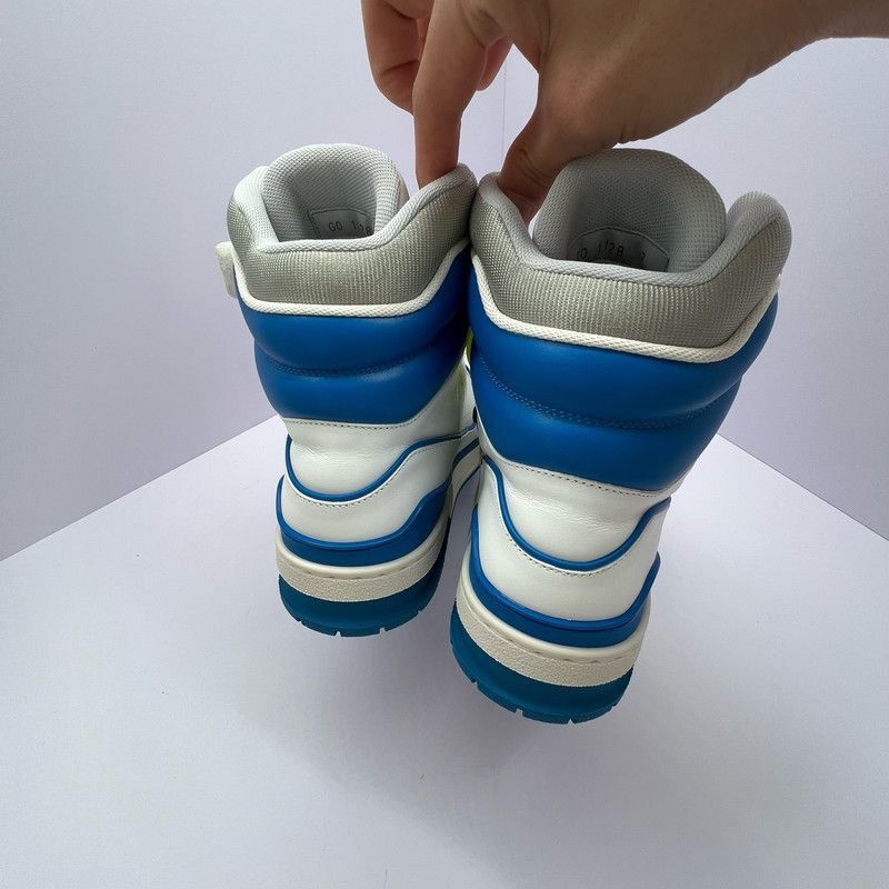 Louis Vuitton Louis Vuitton Trainer Logo Sneakers in Blue and White - Size US 9 / EU 42 - 3 Thumbnail