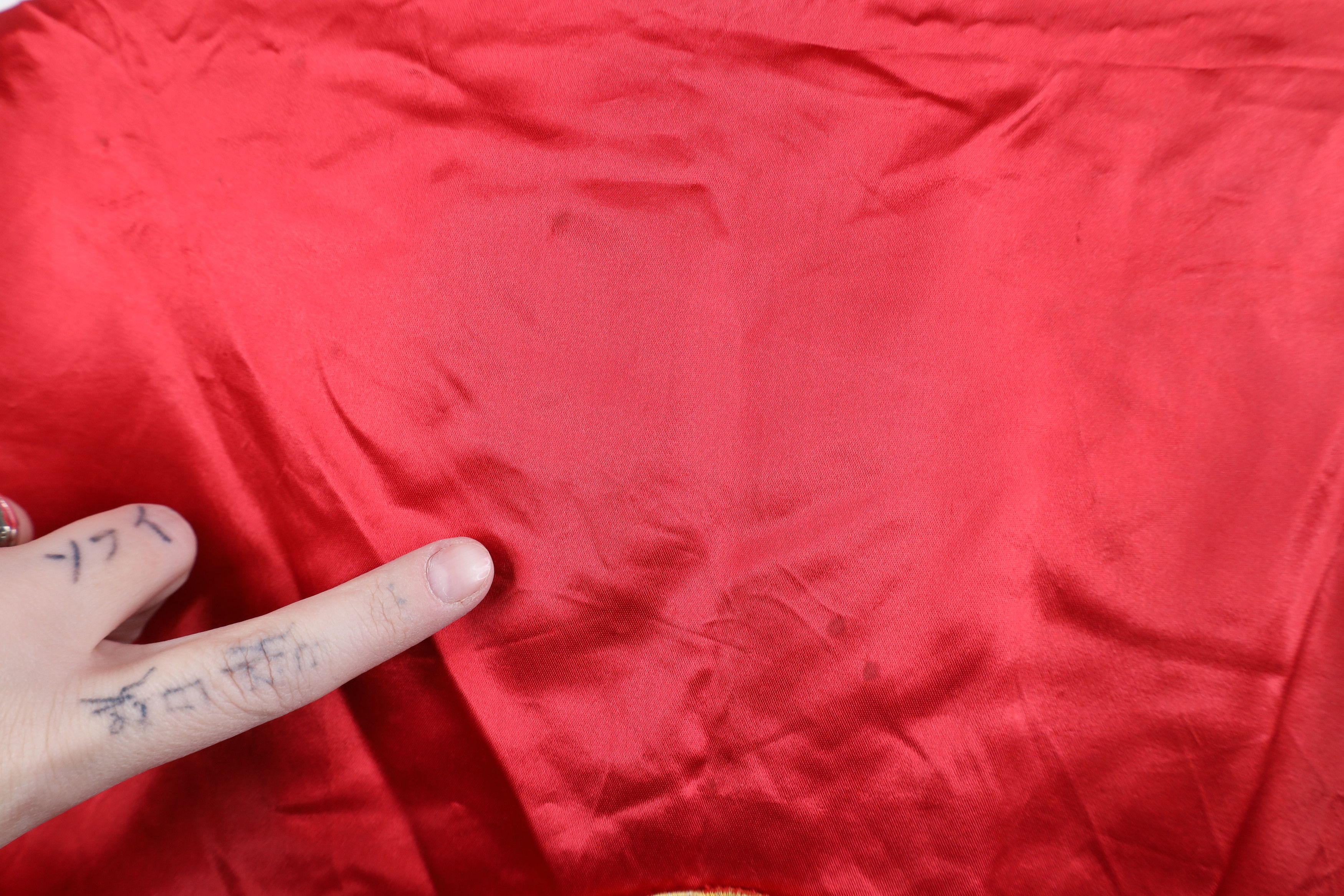 Vintage Vintage 70s Satin Crane Short Sleeve Robe Shirt Japan Asian Size S / US 4 / IT 40 - 12 Thumbnail