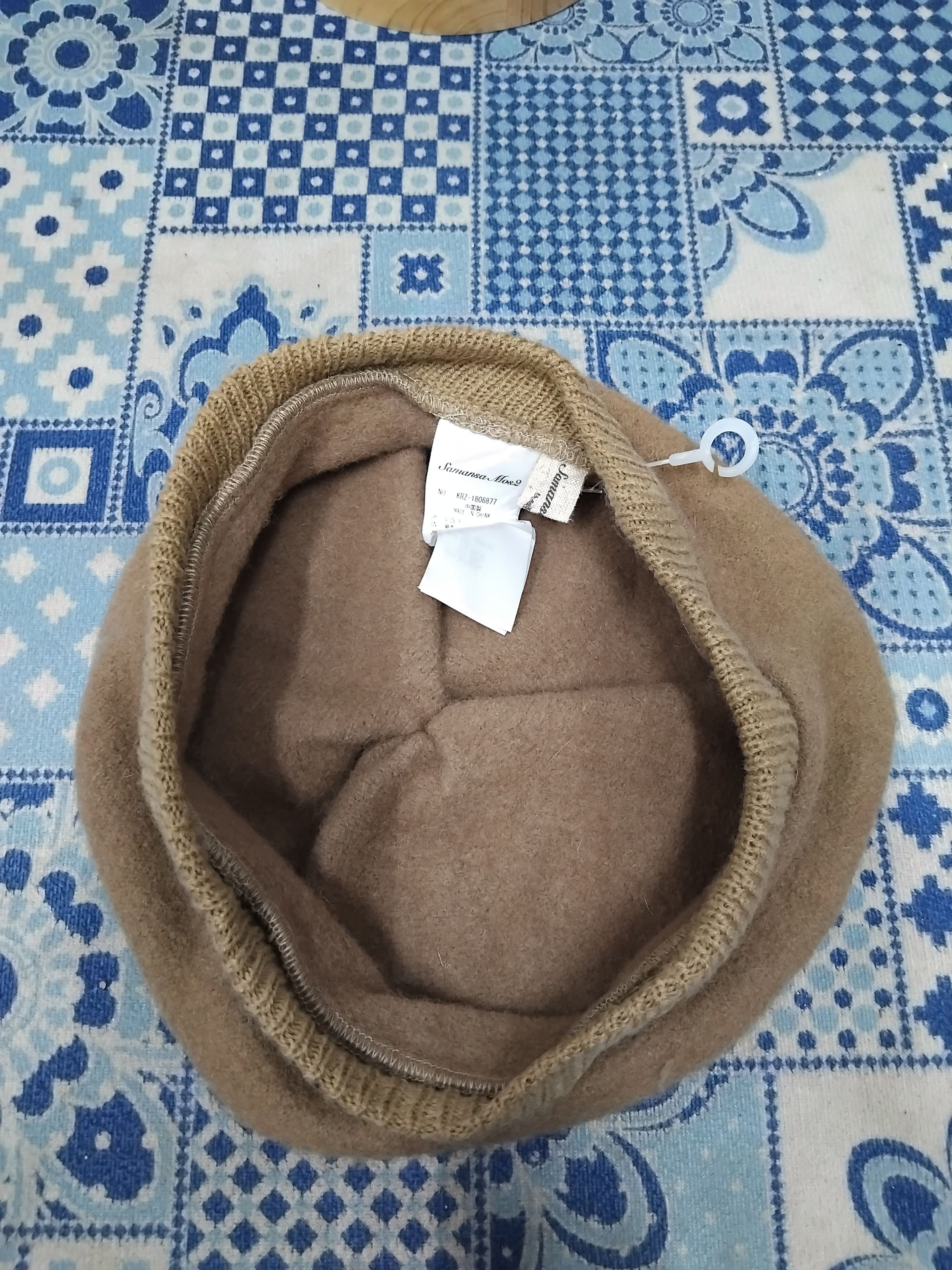 Other 💥Samansa Mos2 Chocolate colour Japanese style Hat Size ONE SIZE - 4 Thumbnail