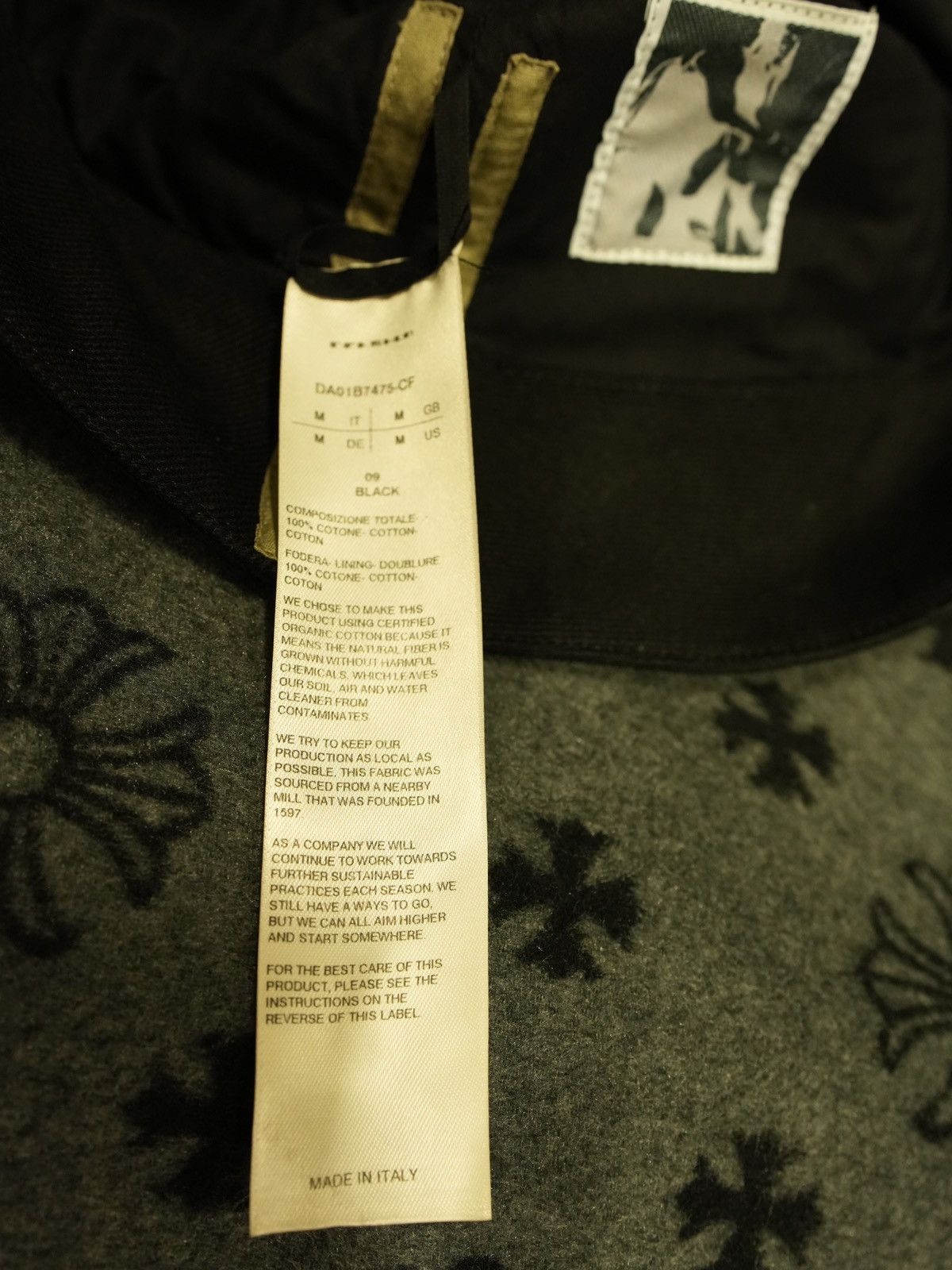 Rick Owens × Rick Owens Drkshdw Rick Owens DRKSHDW Gilligan Bucket Hat Size ONE SIZE - 8 Thumbnail