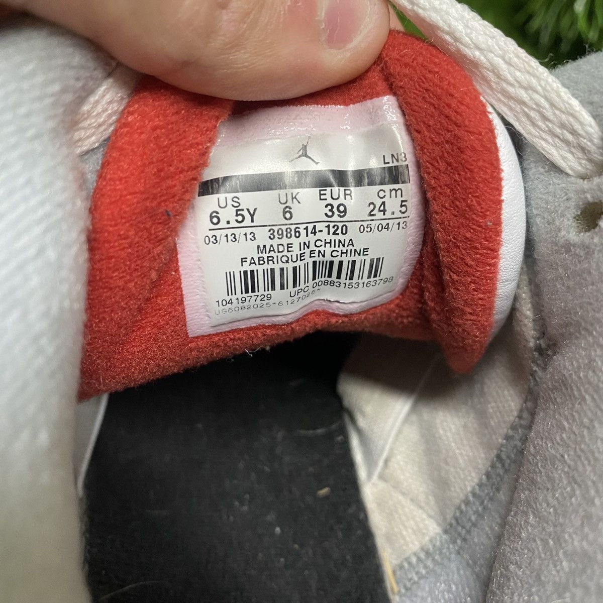 Jordan Brand Jordan 3 “Fire Red” Size US 6.5 / EU 39-40 - 6 Thumbnail