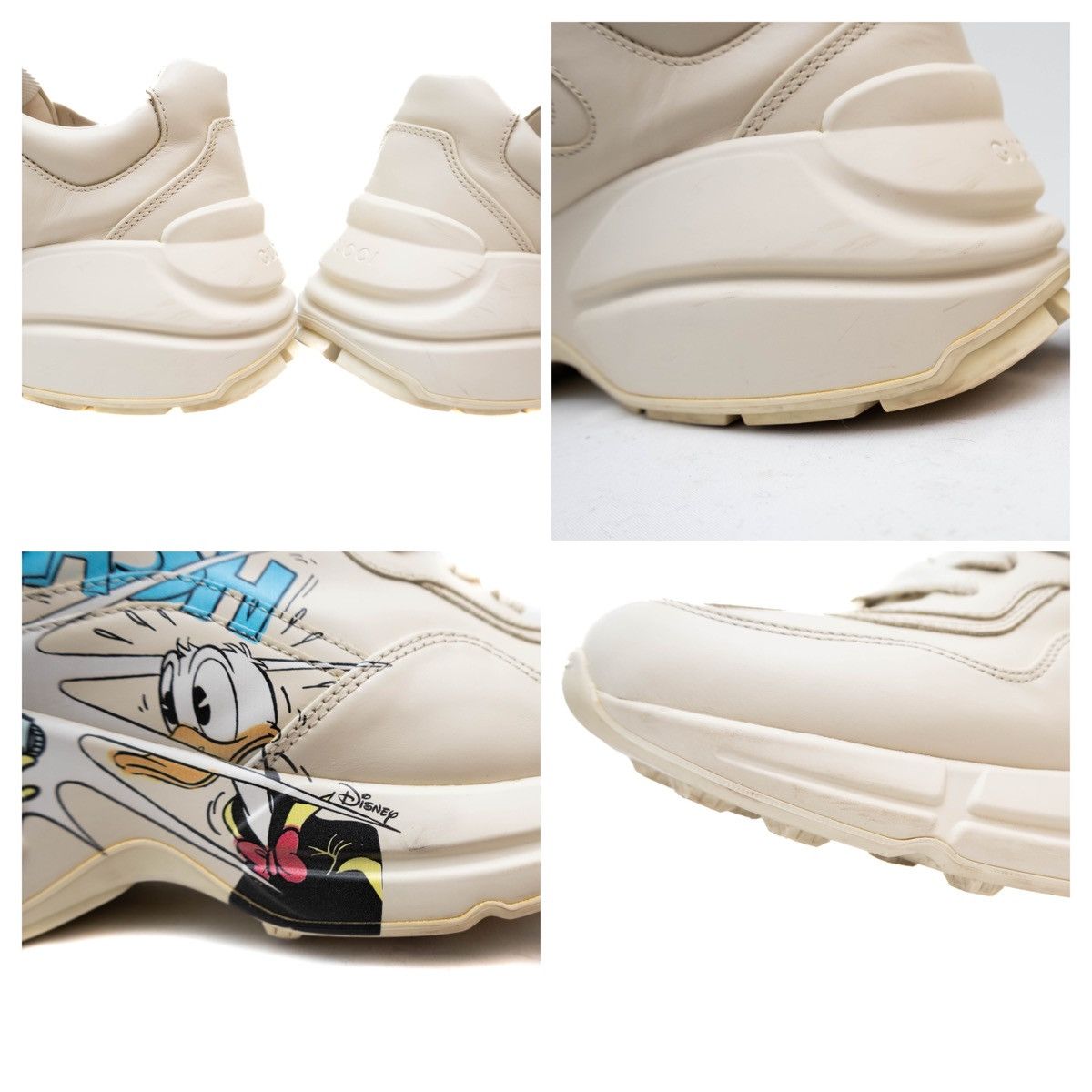 Gucci Gucci Men's Disney x GUCCI Rhyton Donald Duck Sneakers SZ:7 Size US 6.5 / EU 39-40 - 9 Thumbnail