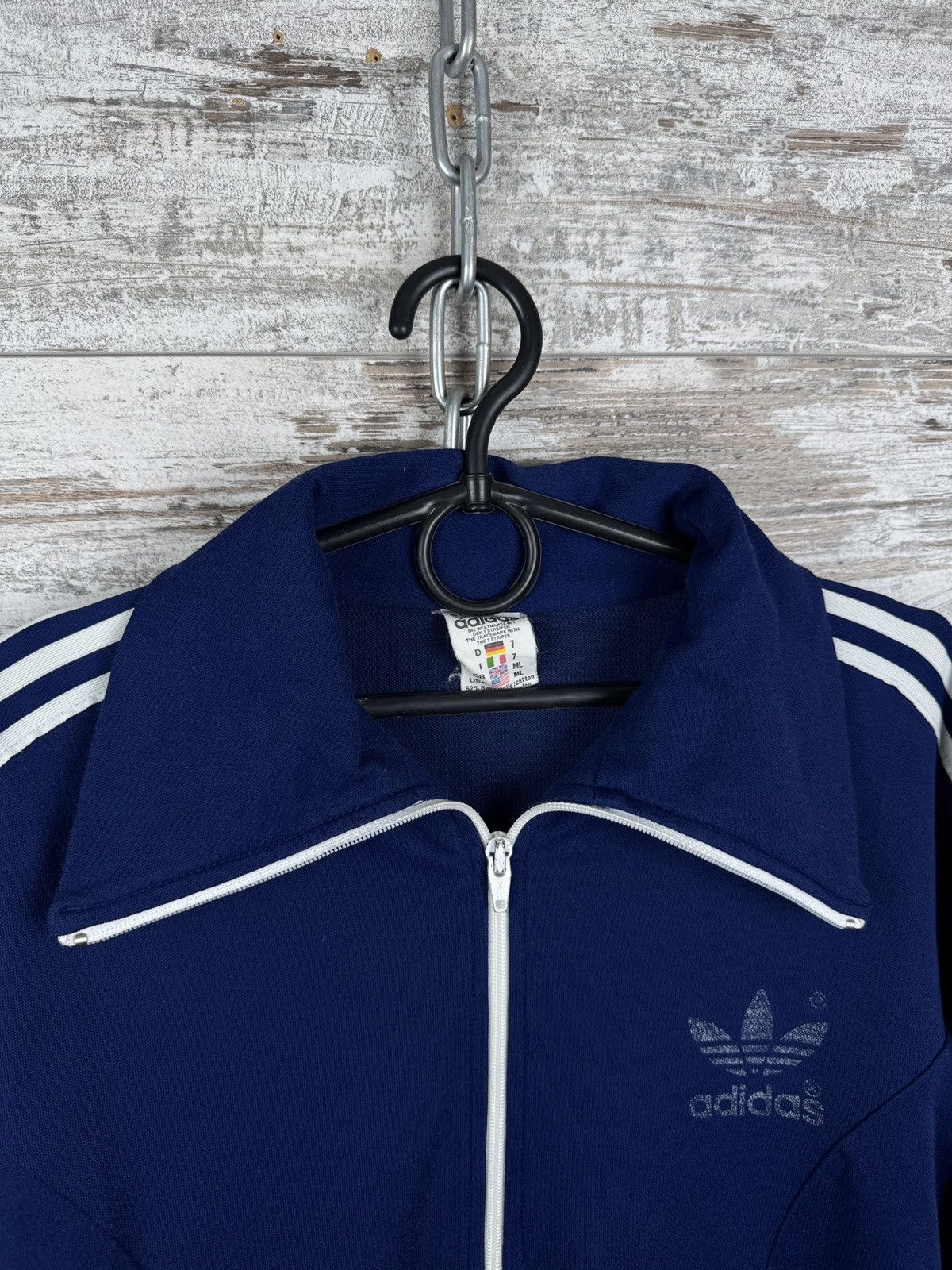 Adidas × Vintage Mens Vintage Adidas track jacket made in Hong Kong Olympic Size US M / EU 48-50 / 2 - 5 Thumbnail