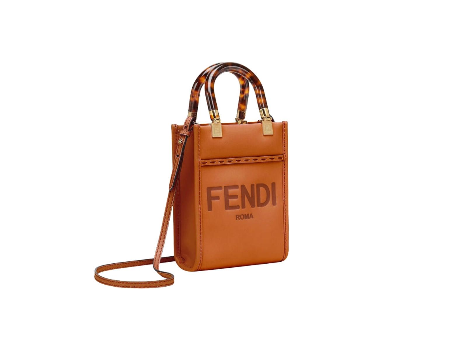 Fendi Fendi Mini Sunshine Shopper Crossbody Size ONE SIZE - 4 Thumbnail