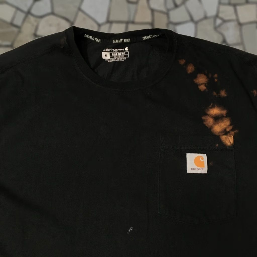 Carhartt Carhartt T-Shirt XL Black Force® Relaxed Fit Short-Sleeve Pocket distressed Size US XL / EU 56 / 4 - 1 Thumbnail