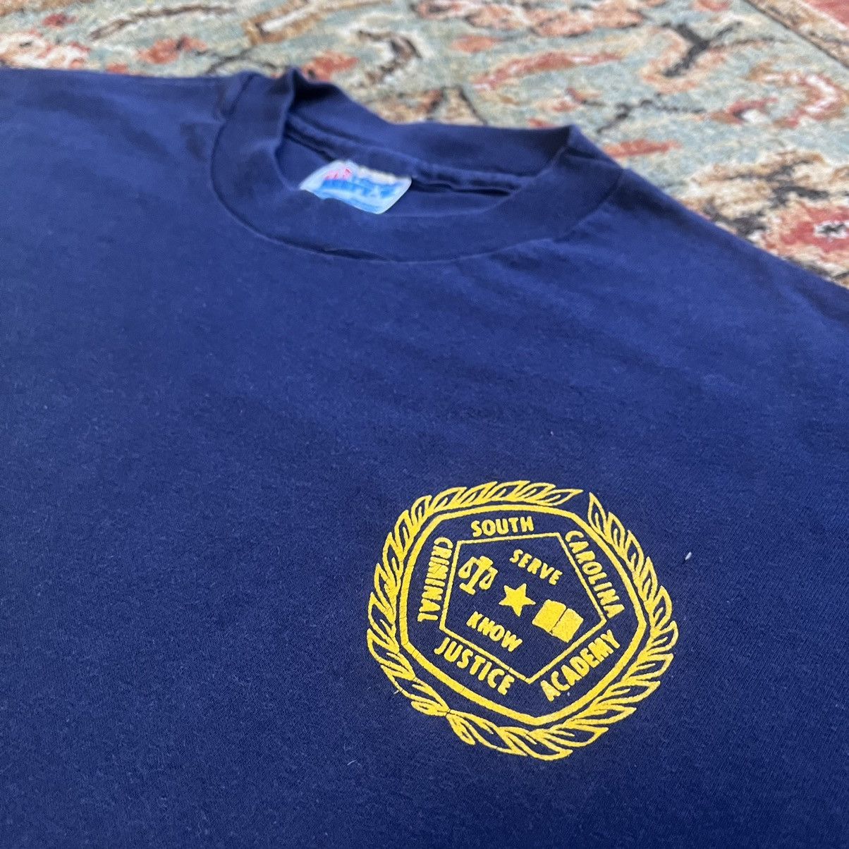 Vintage Vintage 90s South Carolina Police State Prisoner XL Shirt Size US XL / EU 56 / 4 - 4 Thumbnail