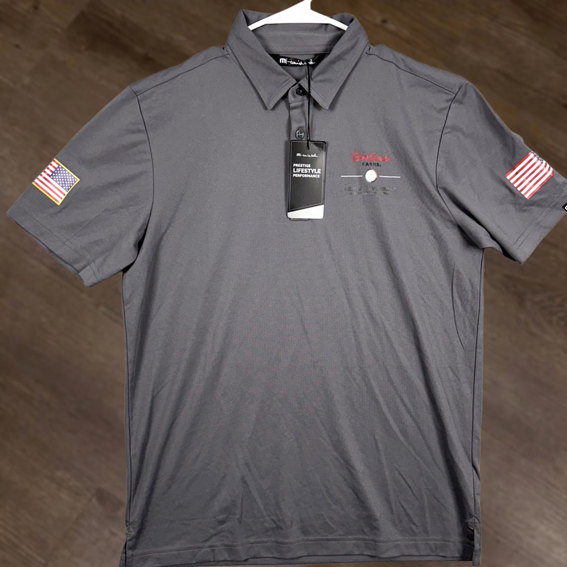 TravisMathew VINTAGE? No. Travis Mathew Polo Shirt Mens Medium Gray Short Sleeve Rugby Outdoor Breathable Collared 57% Cotton 43% Polyester Size US M / EU 48-50 / 2 - 1 Thumbnail