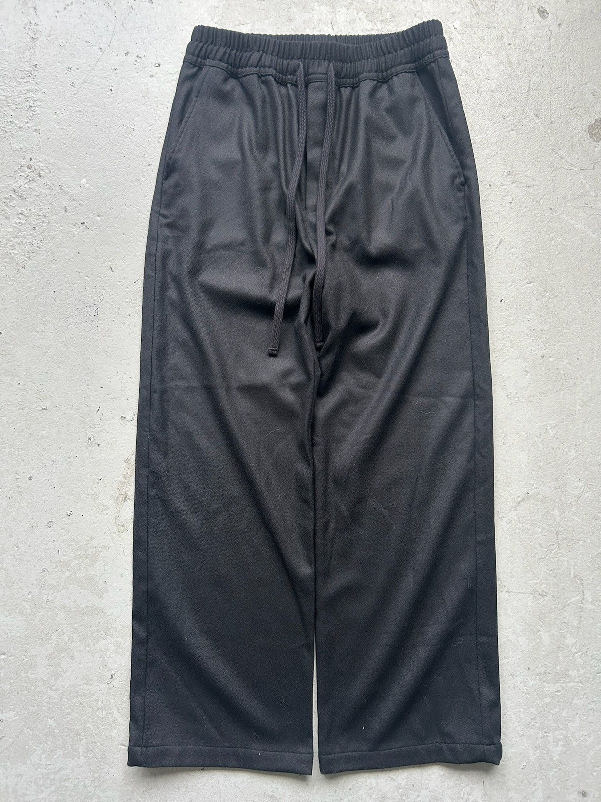 Thom Krom Thom Krom Black MP6 Wool Trousers Size US 31 - 1 Thumbnail