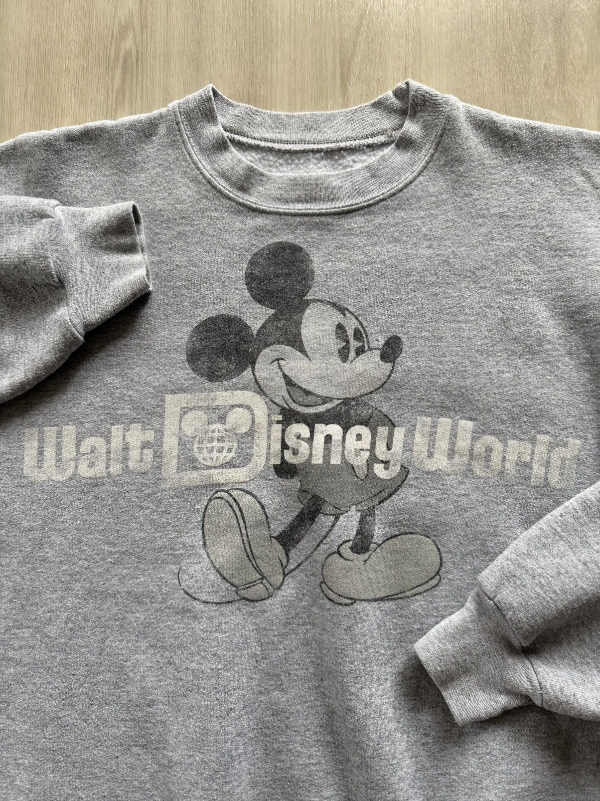 Disney Vintage Y2K Walt Disney World Crewneck Sz M Heather Grey Size US M / EU 48-50 / 2 - 2 Thumbnail