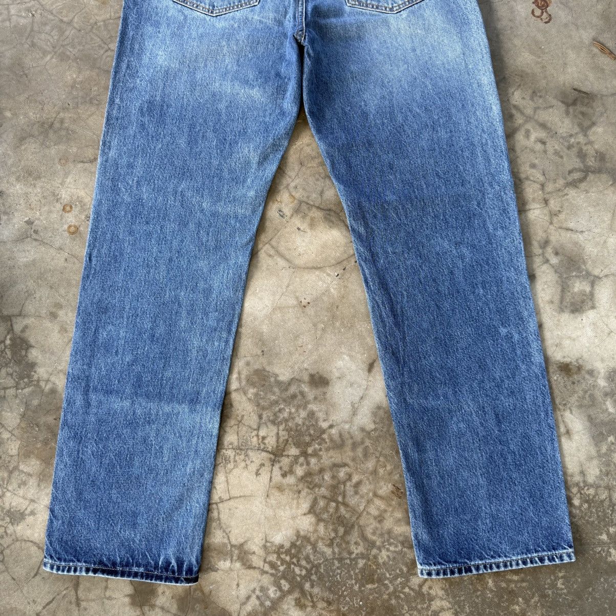 Japanese Brand Vintage Japanese Faded Washer Denim Jean Pants Size US 34 / EU 50 - 9 Thumbnail