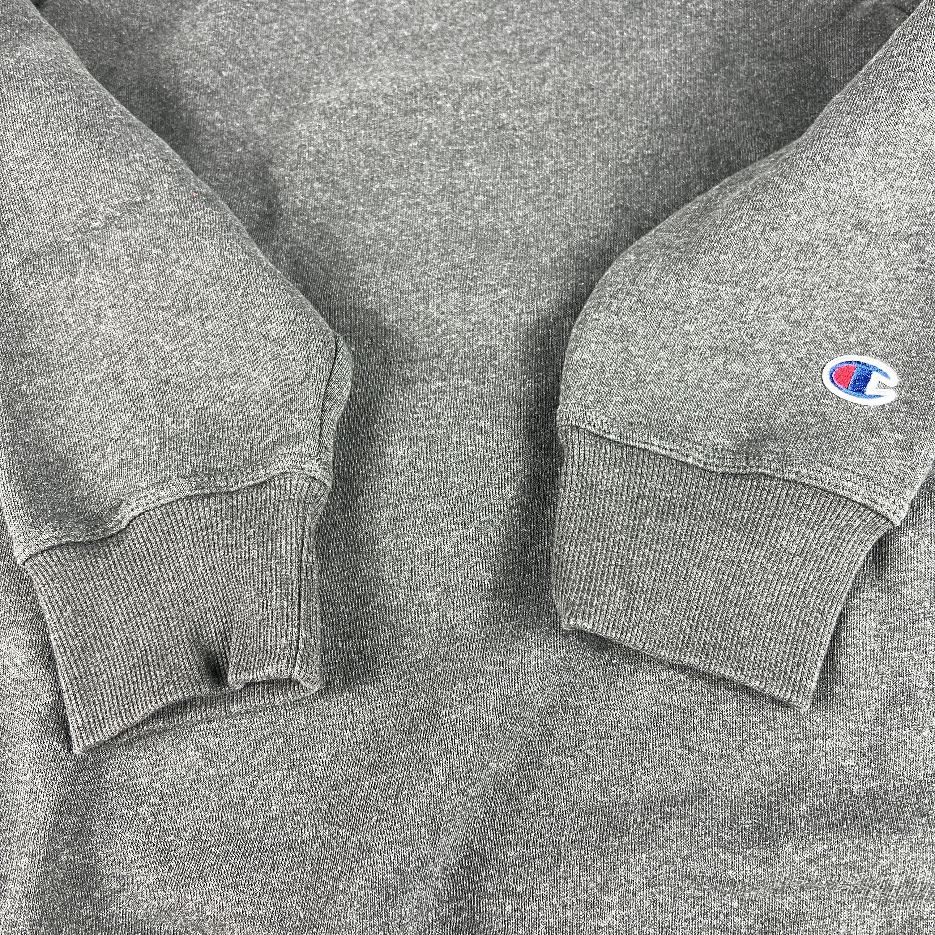 Champion Champion Sweatshirt Dark Grey Faded Tonal Pullover Crewneck Size US XL / EU 56 / 4 - 3 Thumbnail