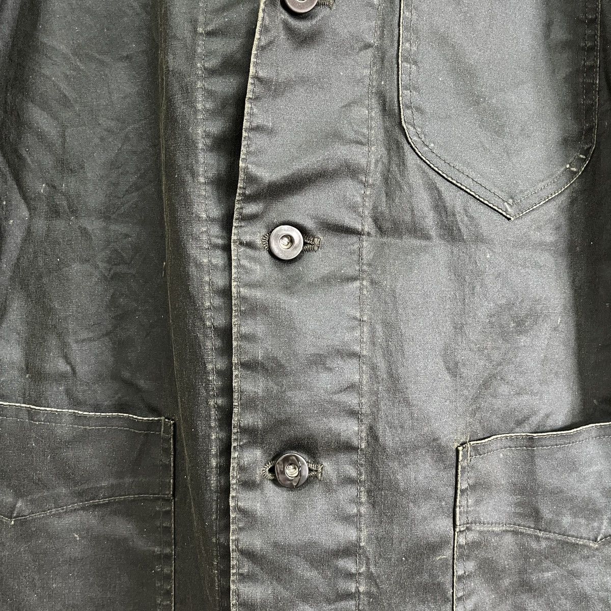 Takeo Kikuchi Takeo Kikuchi Three Buttons Waxed Jacket Size US L / EU 52-54 / 3 - 10 Thumbnail