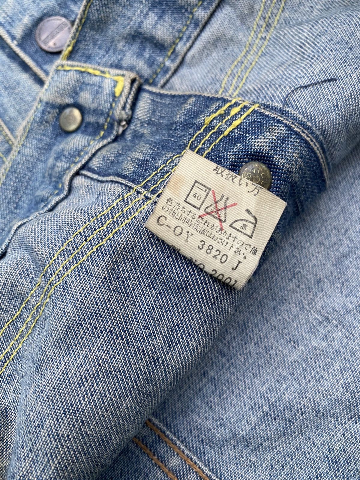 Marithe + Francois Girbaud SUN FADED MFG MARITHE FRANCOIS GIRBAUD DENIM JACKET Size US S / EU 44-46 / 1 - 9 Thumbnail