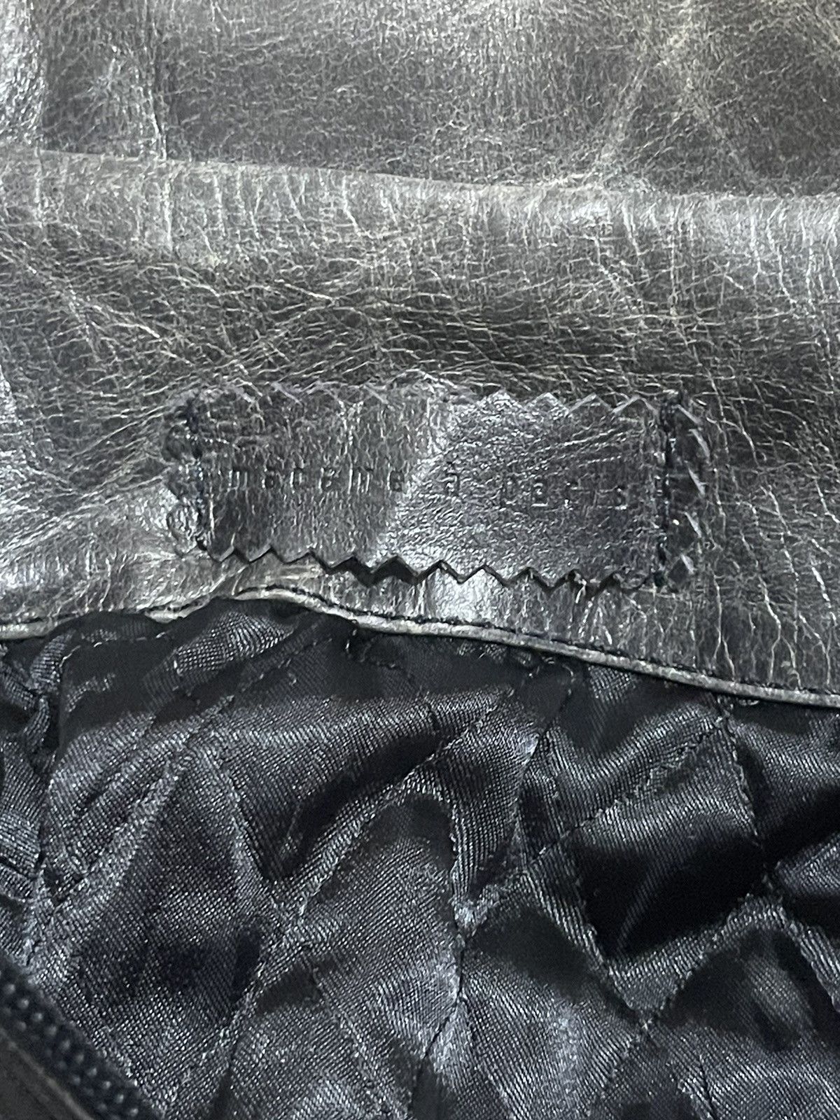 Vintage Vintage Madame A Paris Cow Skin Leather Jacket Size M / US 6-8 / IT 42-44 - 4 Thumbnail