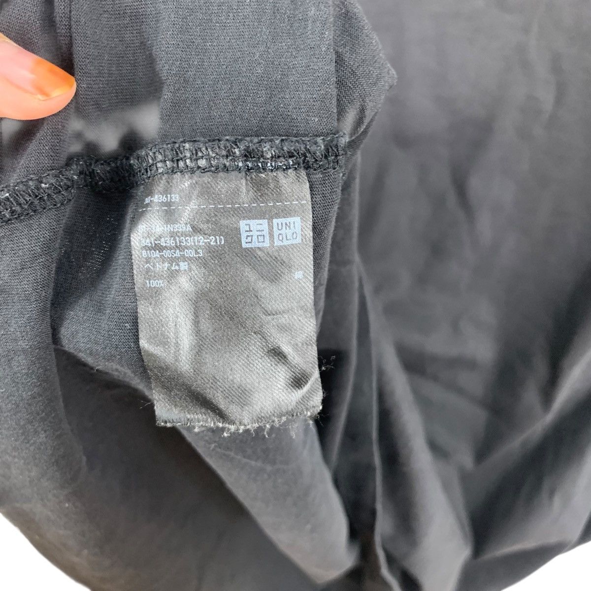 Jil Sander JIL SANDER x UNIQLO +J Collection Plain Black Baggy Tee Size US L / EU 52-54 / 3 - 6 Thumbnail