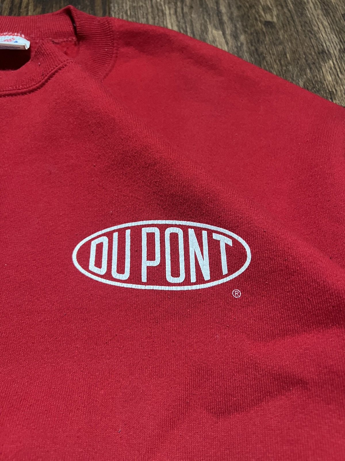DuPont × Jerzees × Vintage vintage dupont crewneck Size US XL / EU 56 / 4 - 3 Thumbnail
